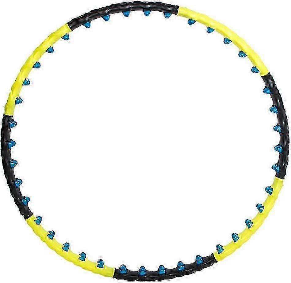 Hula hoop with magnets