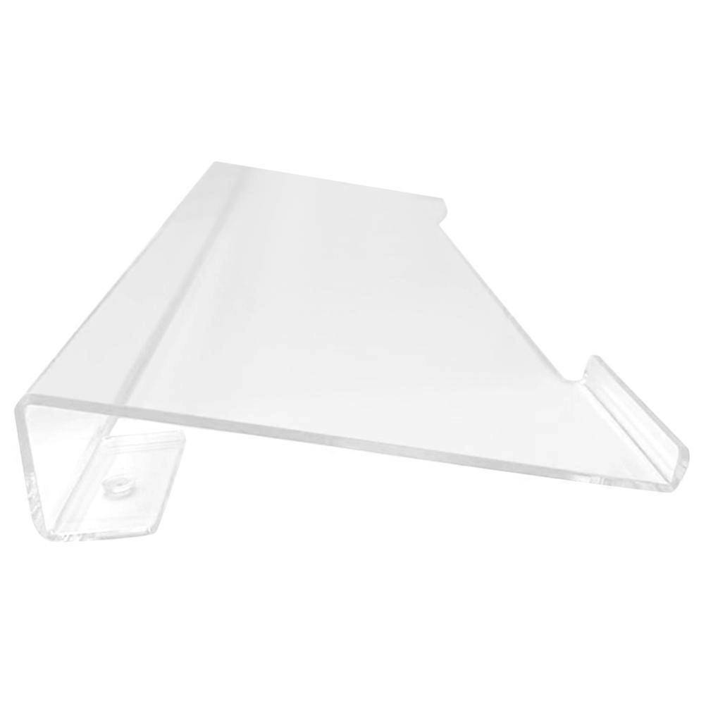 Keyboard Straight Stand Transparent Rectangular Elevated Design Home Use Office Use School Use Users Needing Ergonomic Support 1Pcs