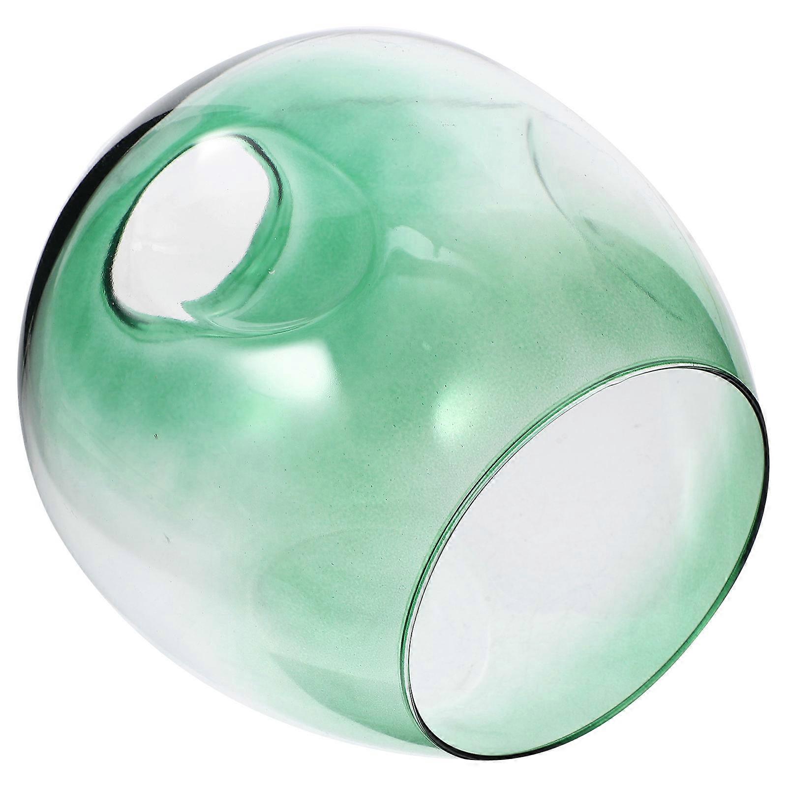 Elegant Blown Glass Pendant Light Shade Replacement for Ceiling Fixtures – Gradient Design for Home Decor