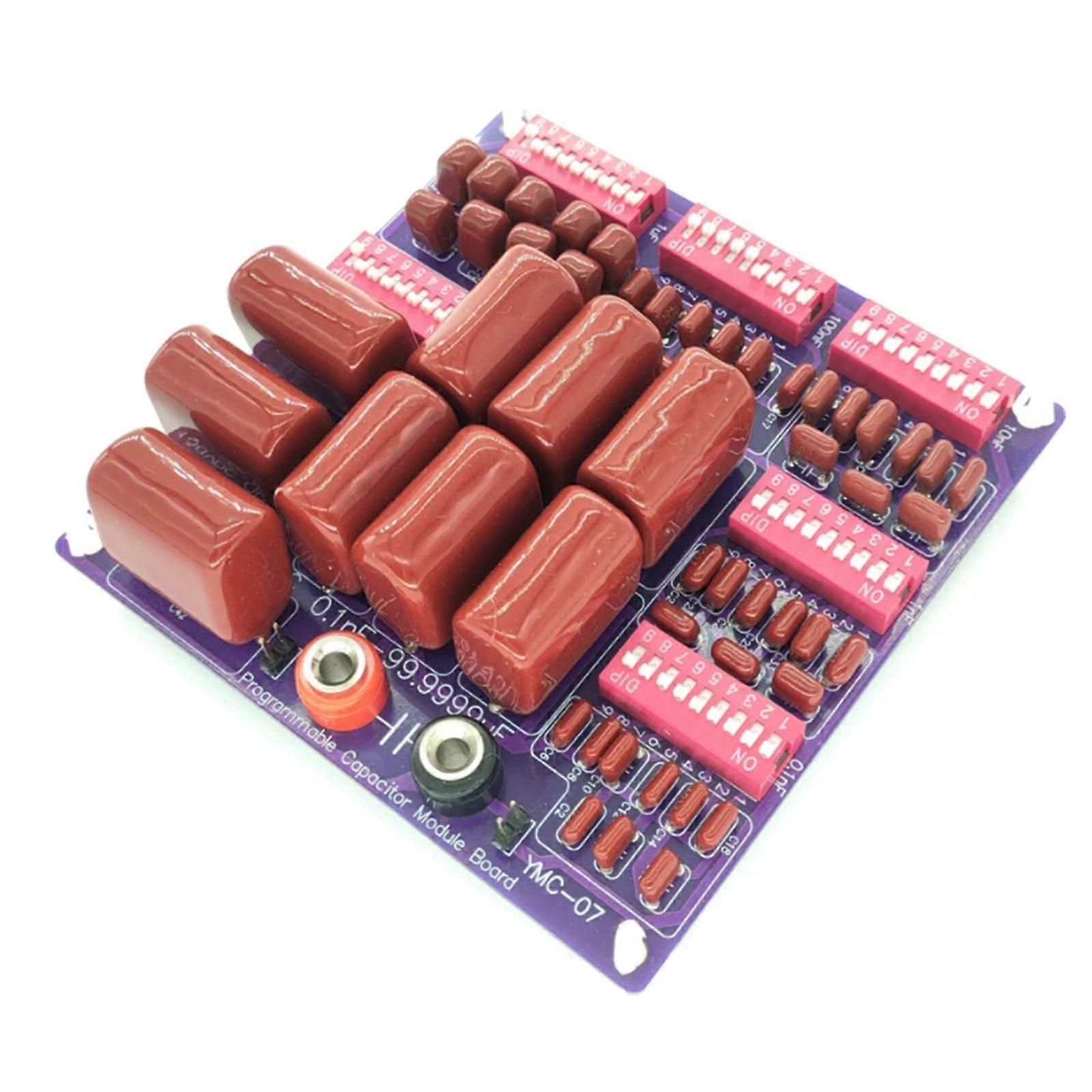 Multifunction DIY PCB Capacitor Board Intelligent Device Module Upgrades for Intelligent Home Automation & Electronic Projects Multicolor