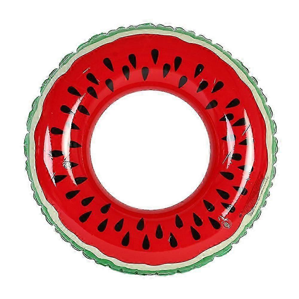 Durable Watermelon Tube Ring for Pool Parties and Summer Fun