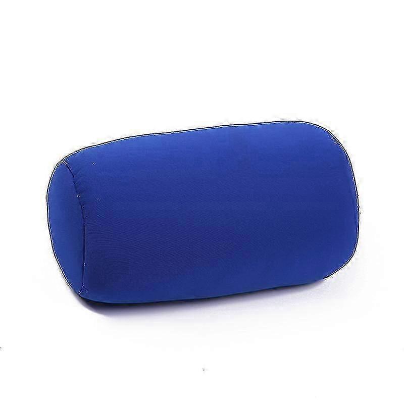 Multifunctional cylindrical pillow for bed, solid color comfortable cushion