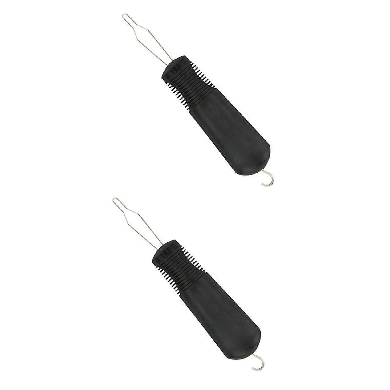 Pack of 2 Storage Hooks Zip Head Clothing Accessories Jeans Buttons Jeans Button Aid Button Hook Tool Dressing Aid Zip Buckle Hook