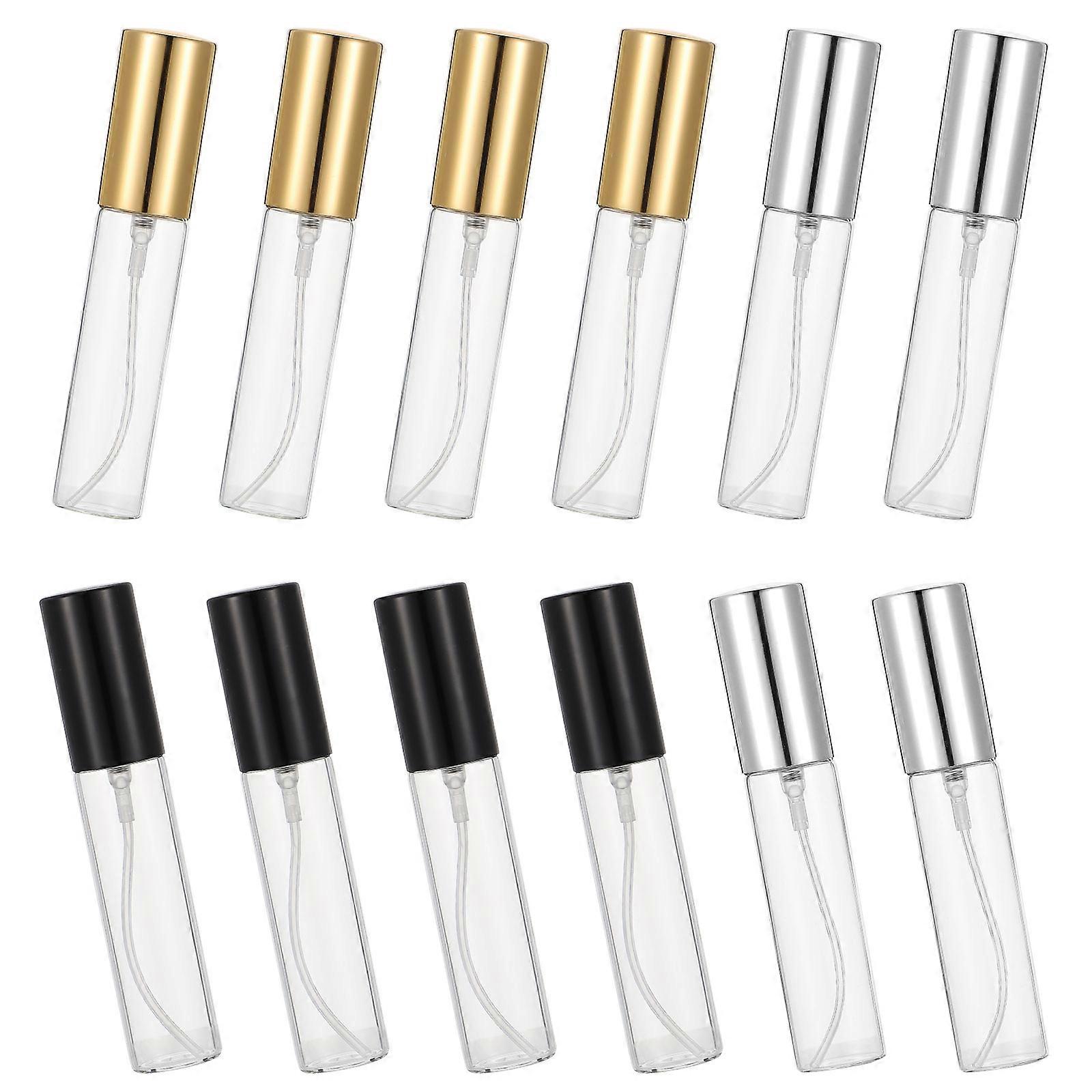 It looks like you've provided a product title or listing description for **12 refillable perfume spray bottles**. Here's a more polished and