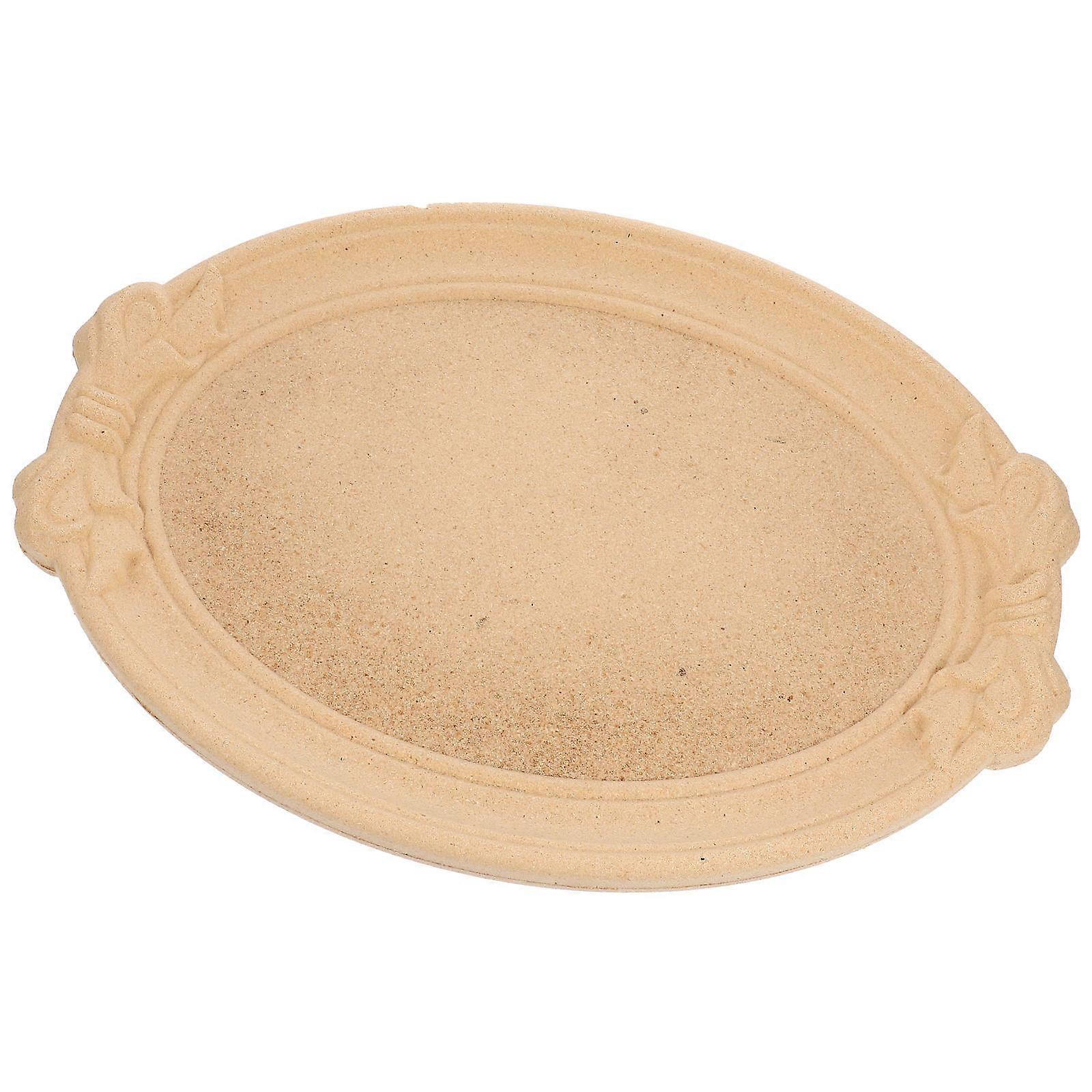 Wood Serving Tray for Storage Light Brown Premium Wood Material 7.87x5.91 Inches