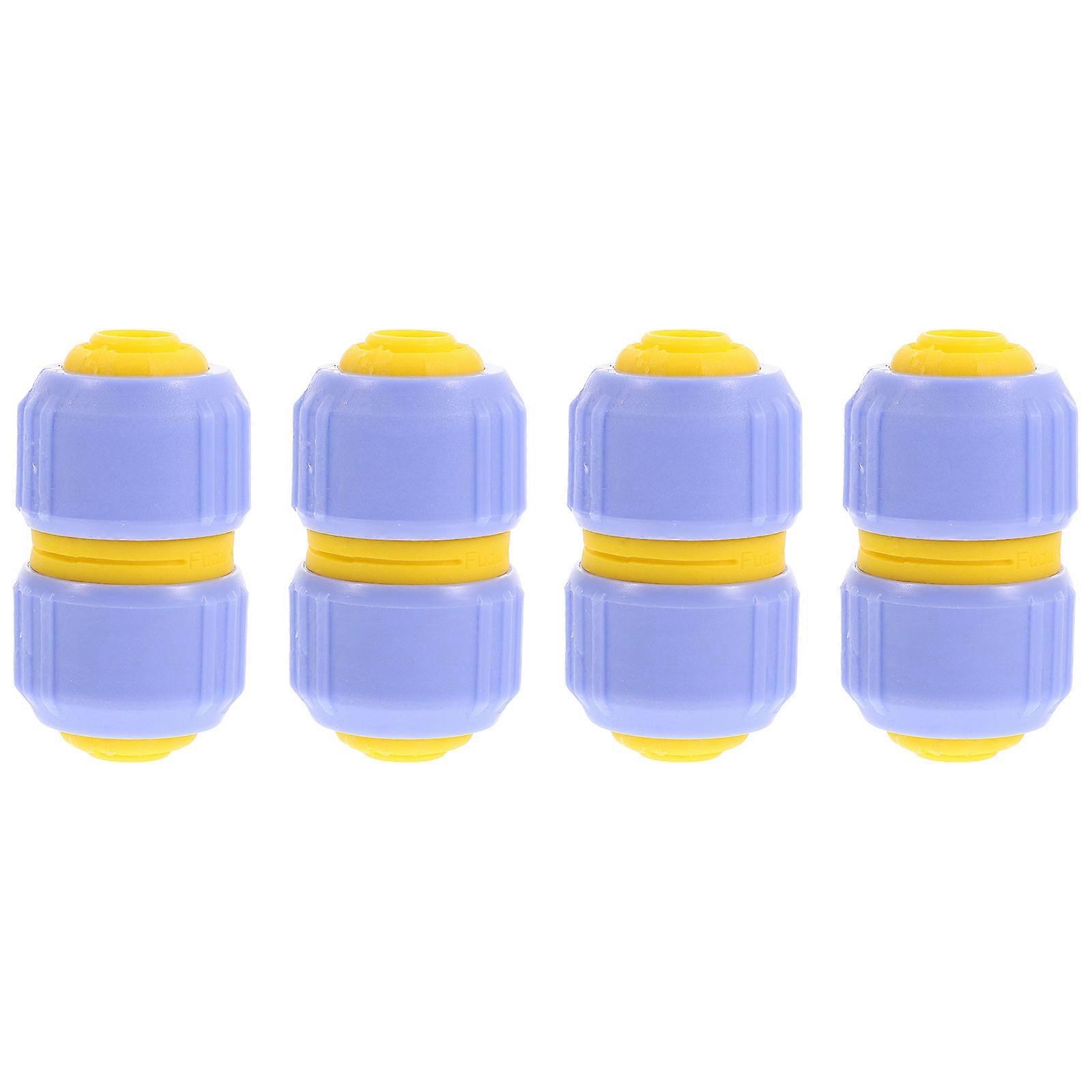 Durable Quick Connectors For Garden Hose Supplies Ideal For Home Use Assorted Color Leak-proof 4Pcs