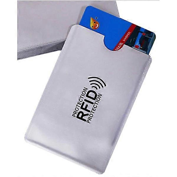 4-pack RFID blocking card sleeves.