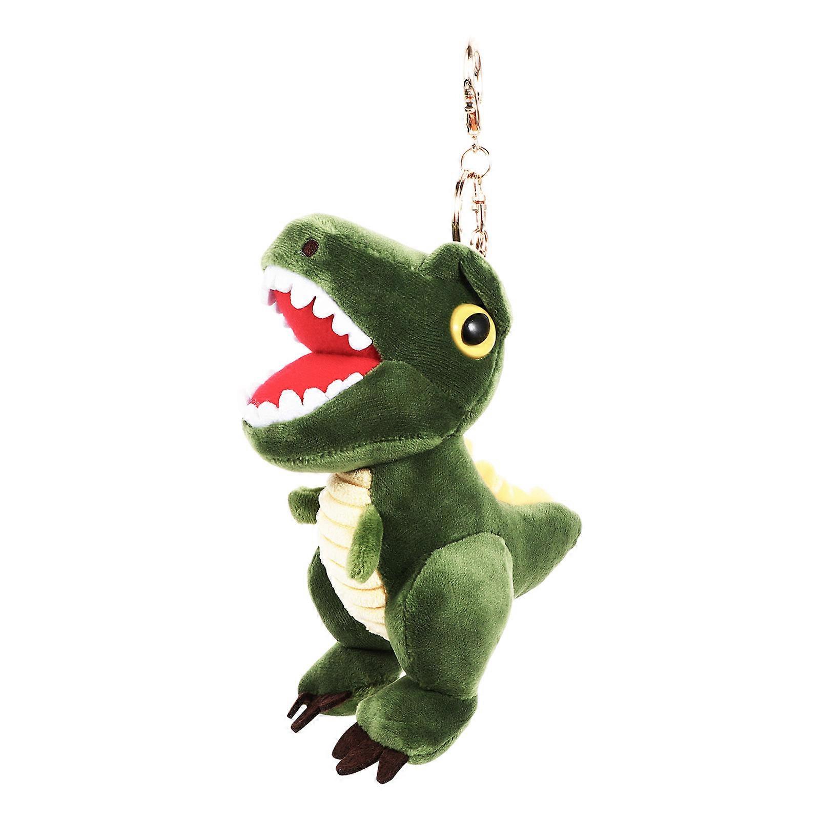 Plush Dinosaur Pendant Toy Keychain Hanging Ornament For Bag Backpack Handbag 1Pc