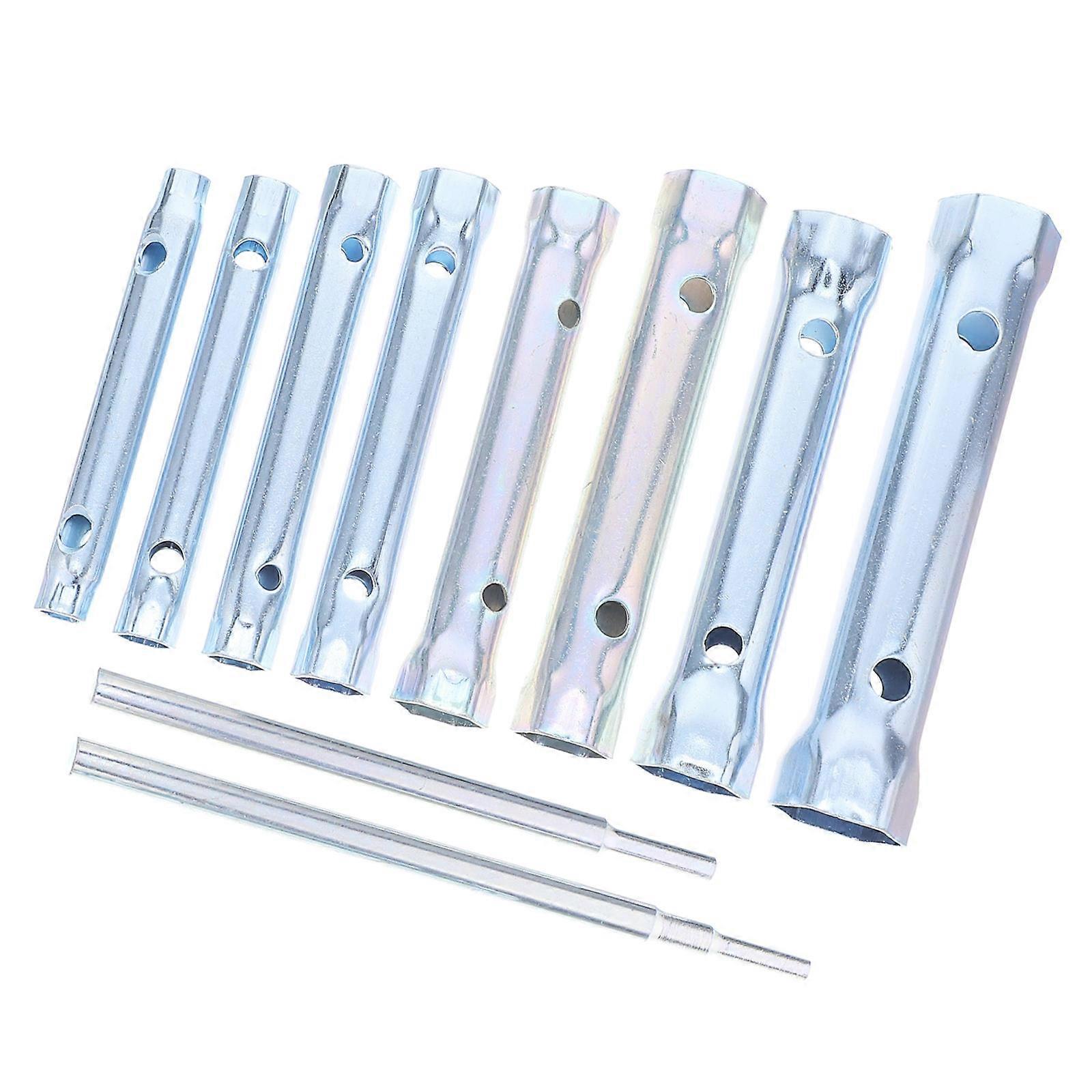 Hexagon Wrench Socket Tool for Repairing with Silver Steel Material and Multiple Sizes from 6 to 22mm