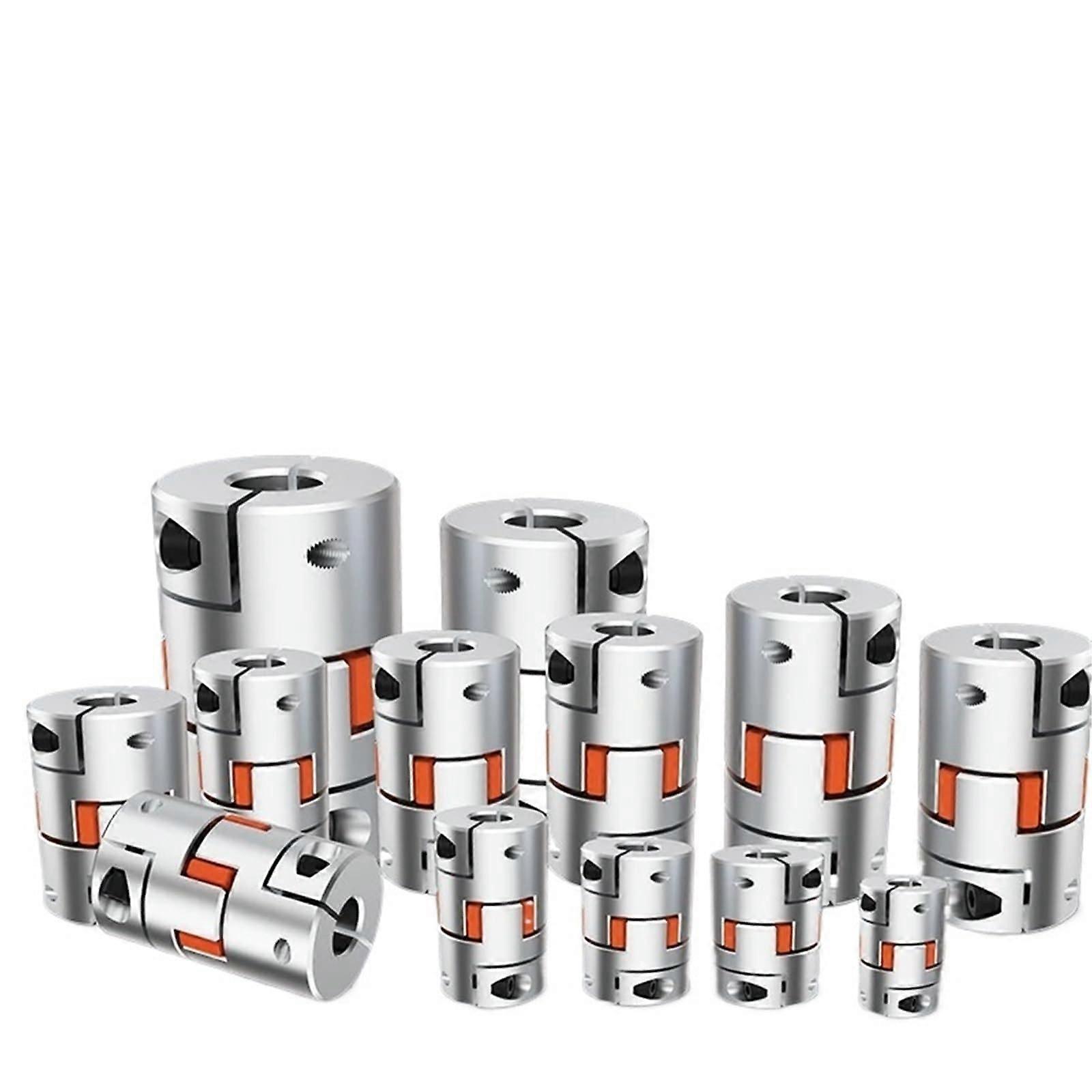 CF-03/BW Series Flexible Plum Clamp Coupler D40 L66 CNC Jaw Shaft Coupling 8-22mm Motor Connector 10mmx10mm
