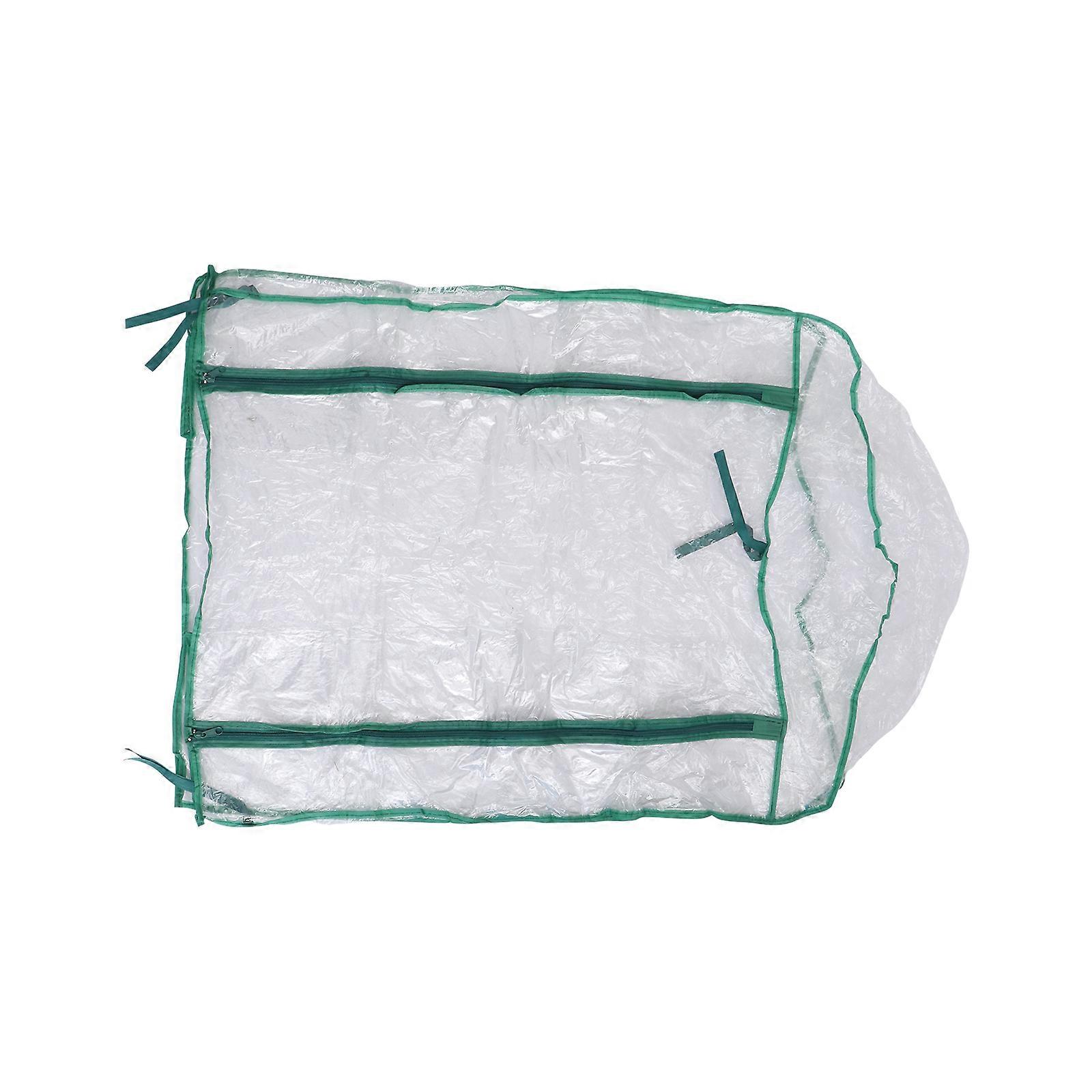 PVC Plant Protection Cover for Saplings Roses Trees Easy to Install Green 1pc