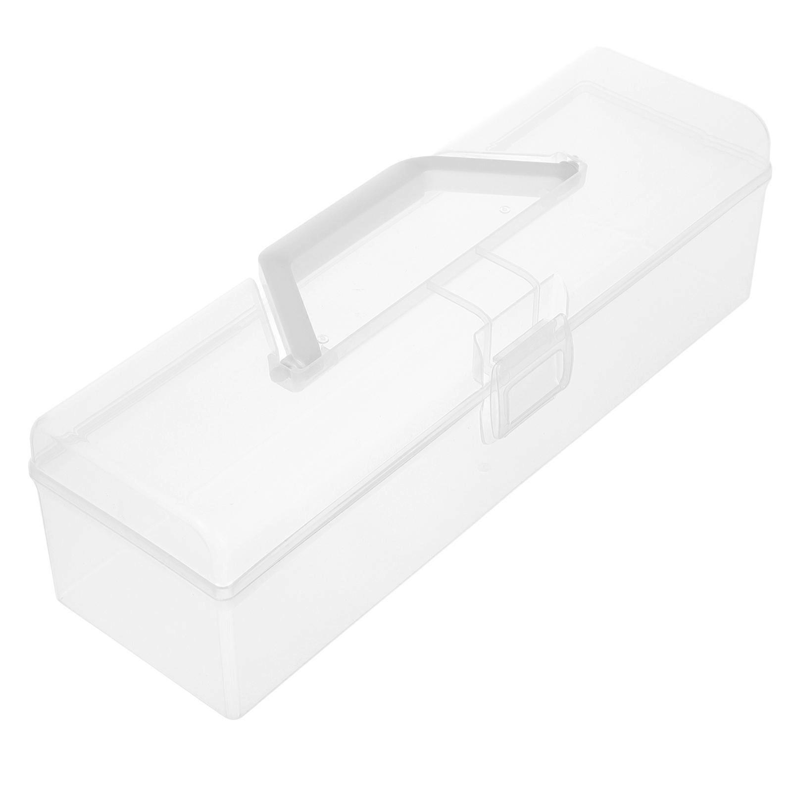 Plastic Card Holder Storage Solution For Collectors Compact Design Clear Organizer 1Pack