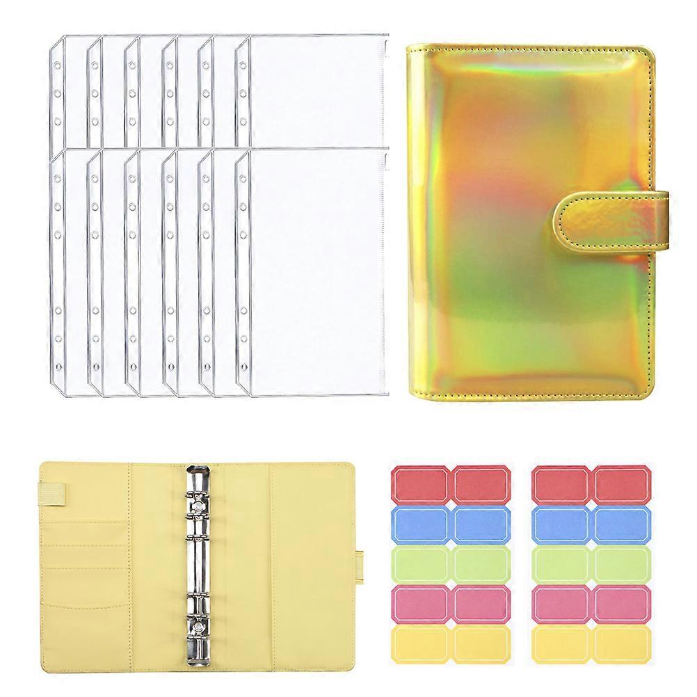 Hemoton 1 Set Budget Binder Planner Cash Envelope Account Organizer Size