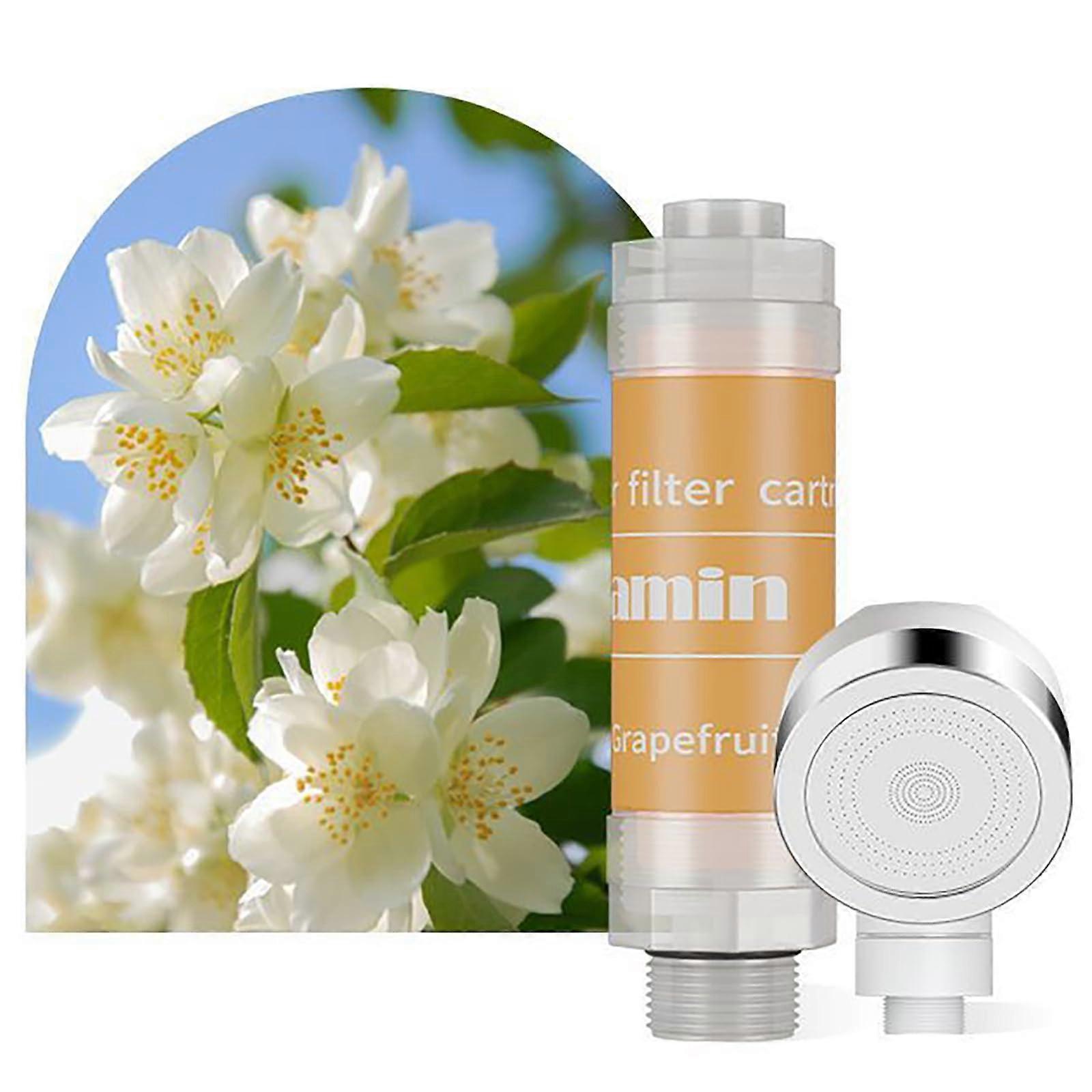 Shower Head with Filter, High Pressure Handheld Vitamin C Shower Filter, 3-Setting Pressure Booster for Hard Water and Chlorine Removal