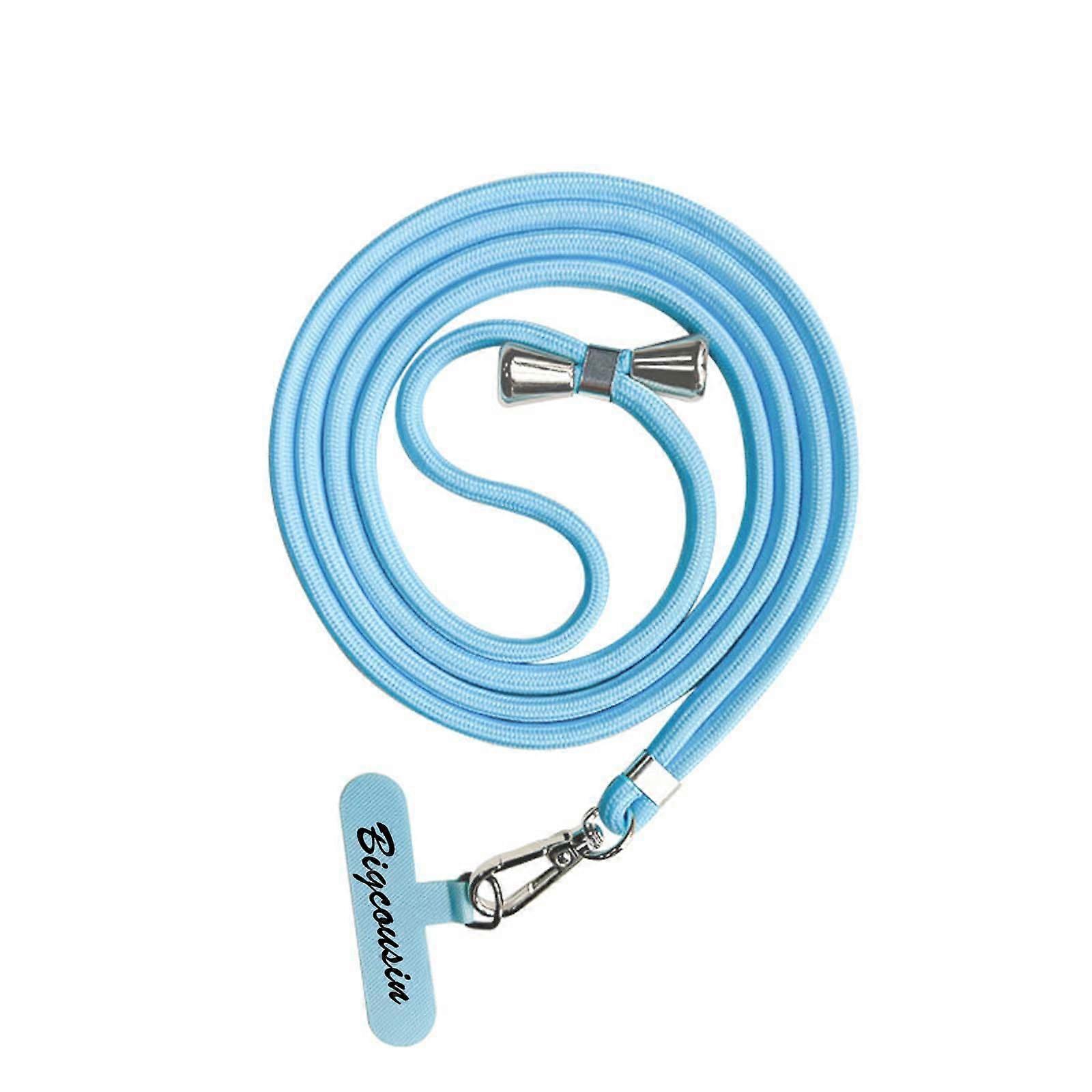 Phone Strap Universal Mobile Phone, Adjustable T-Shaped for Standard Phone Cases Sky Blue