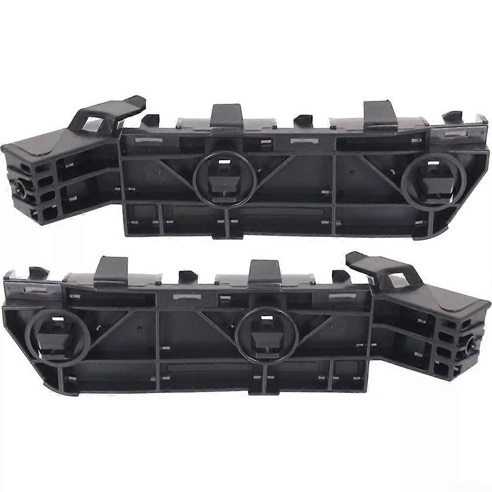 Auto front bumper brackets, spacers, compatible front bumper bracket, pair, for CRV (20072011), part numbers 71193SWA003 and 71198SWA003.