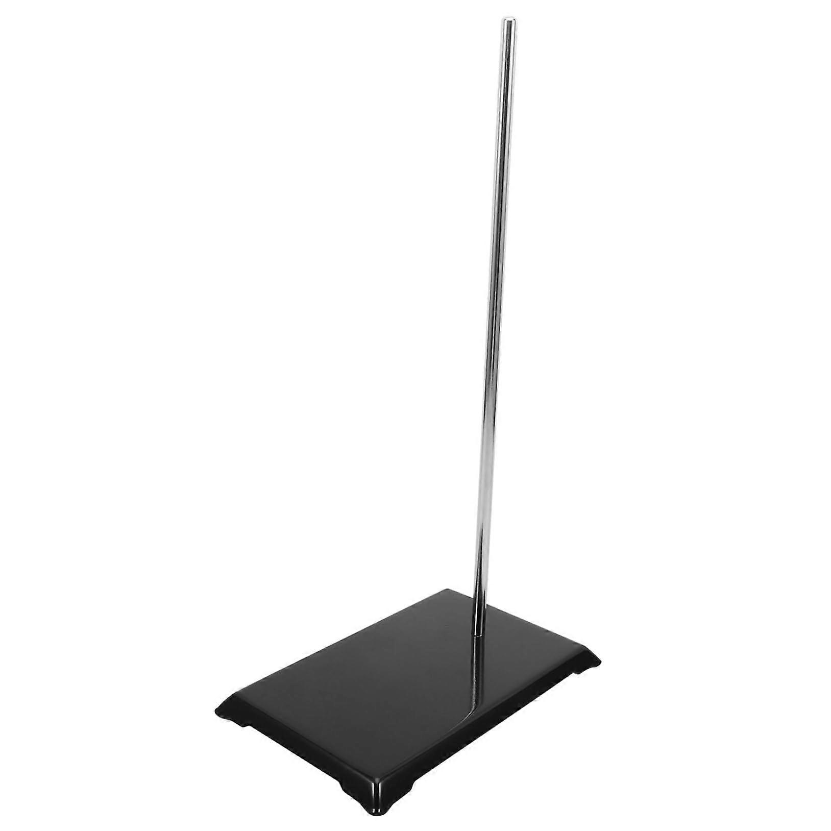 Lab Stand Holder for Chemistry Experiments Metal Stable Base Easy Installation 40X21X13.5CM Black
