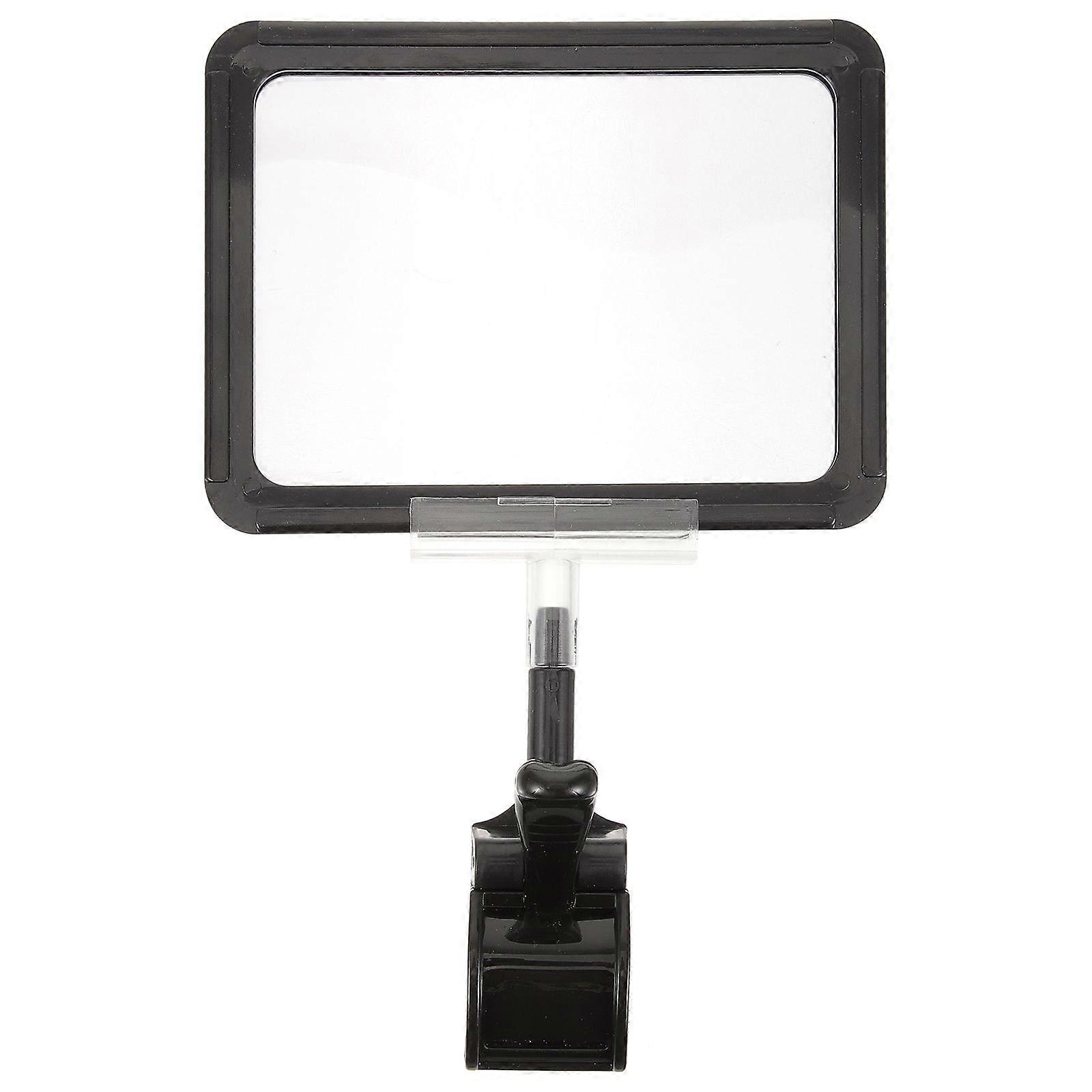 Συνδετήρας στη θήκη πινακίδων Ρυθμιζόμενος πλαστικός κάτοχος πινακίδων Κάτοχος συνδετήρων επίδειξης πινακίδων εμπορευμάτων