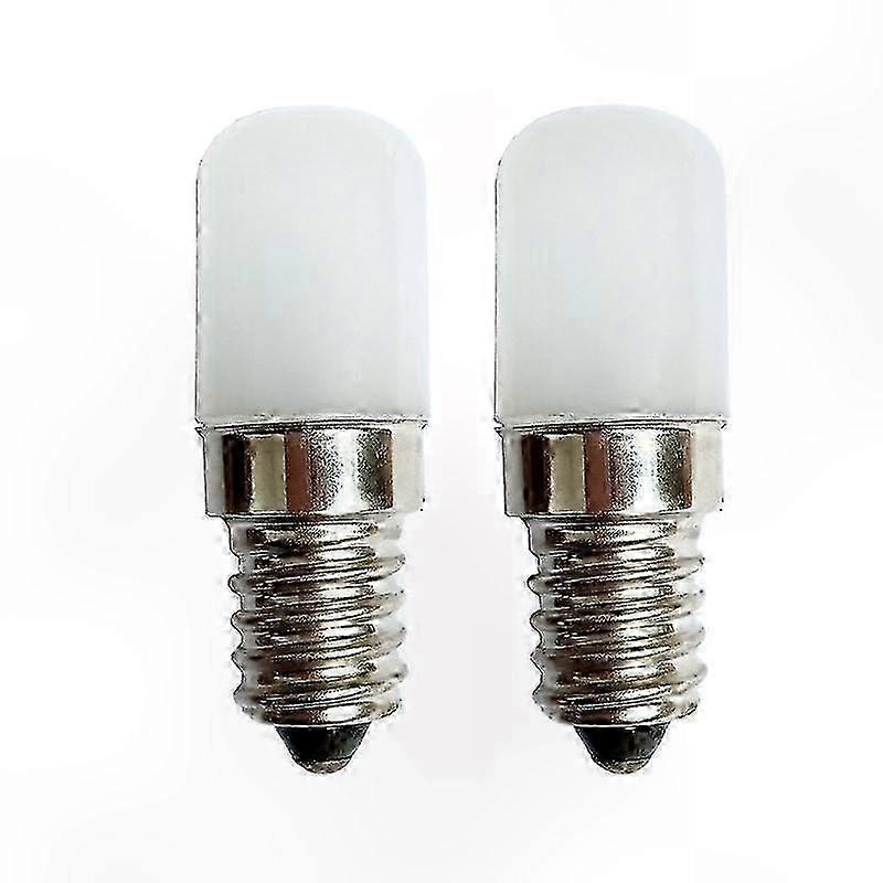 【2個入り】E14 20W ハロゲン ランプシェード、クール ホワイト ライト 6000K、180lm の小さな 2W LED ネジ電球の交換 - 調光不可、適切な