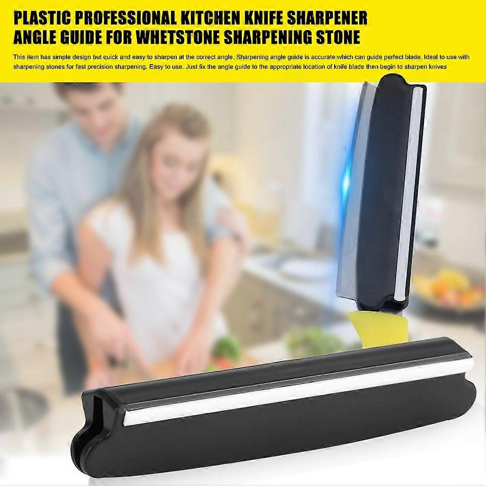 Professional Plastic Kitchen Knife Sharpener Angle Guide for Whetstone