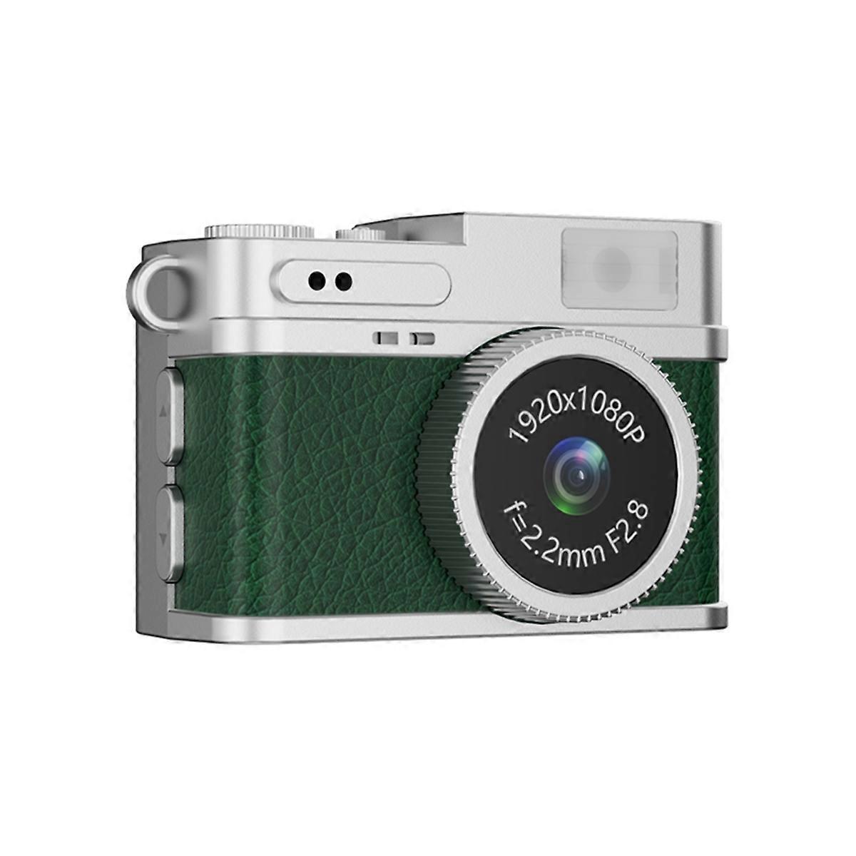 1080P Retro Pocket Camera 0.96 Inch Thumb Student Sports Camera Green