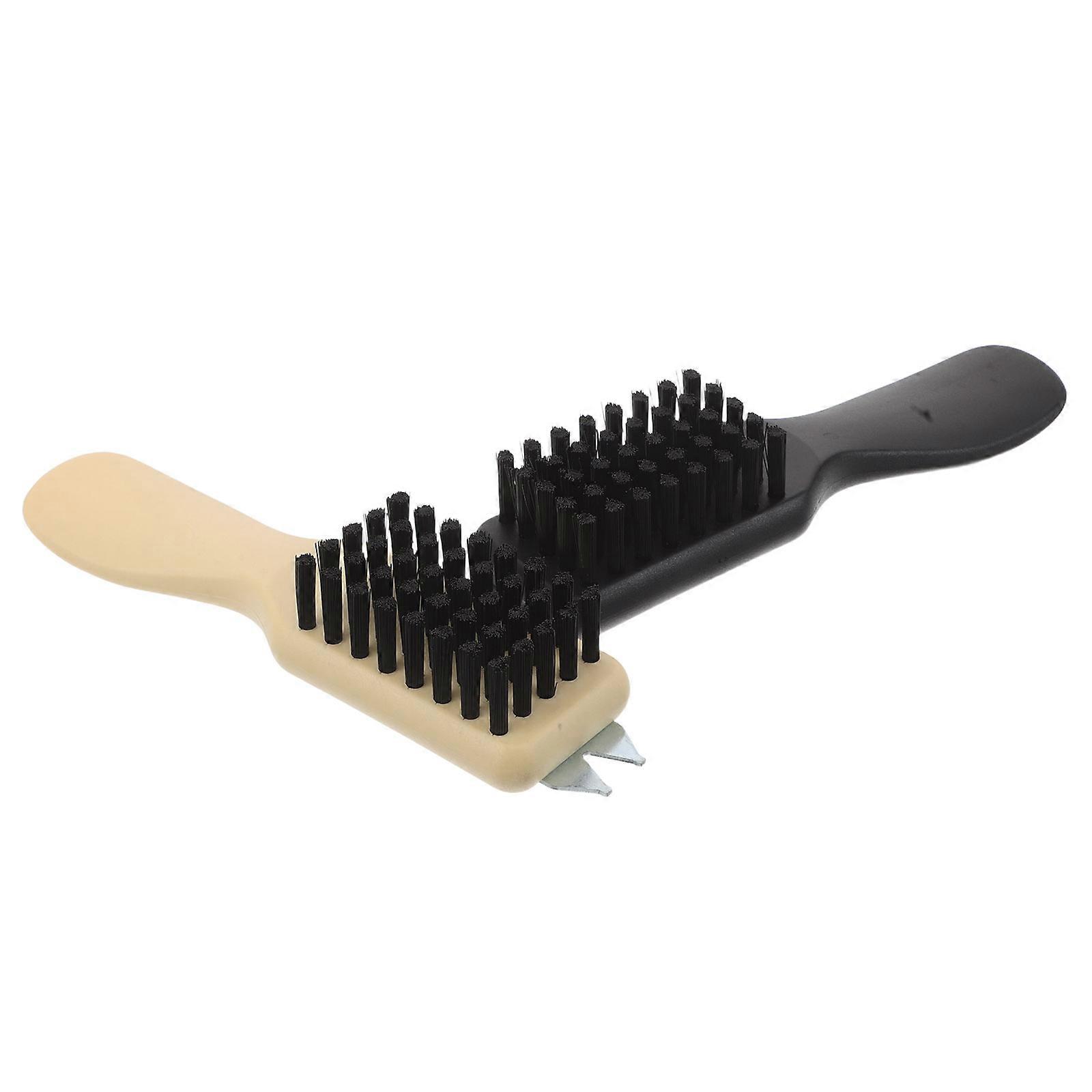 Golf Shoehorn & Brush Set – Shoe Care & Spike Cleaning Tool – Multi Purpose Scrubber for Dirt & Debris Removal
