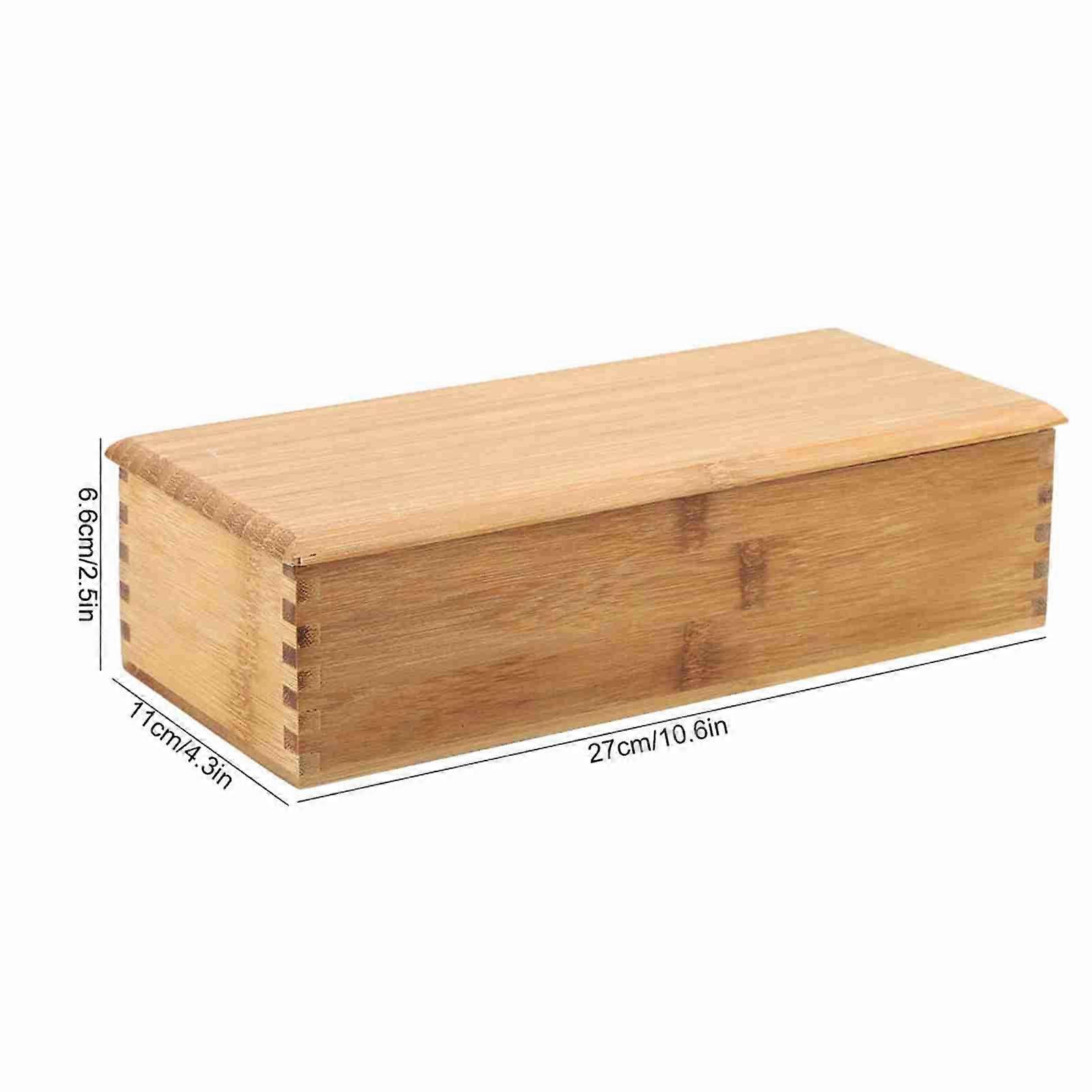 Japanese Chopsticks Box Tableware Spoon Cage Bamboo Storage Box Container