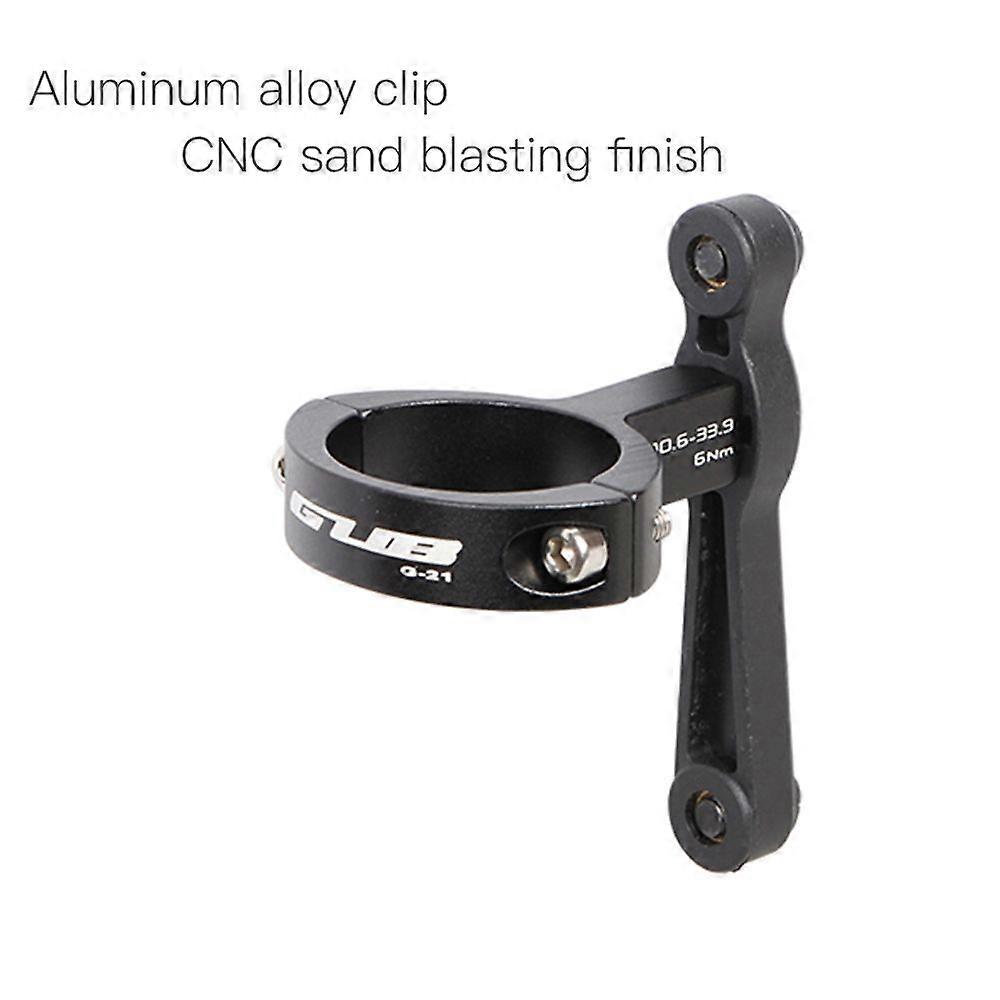 GUB Ultralight Bicycle Water Bottle Cage Adapter Adjustable Rotation Bike Water Rack Seatpost Handlebar Bottle Holder Mount Clip