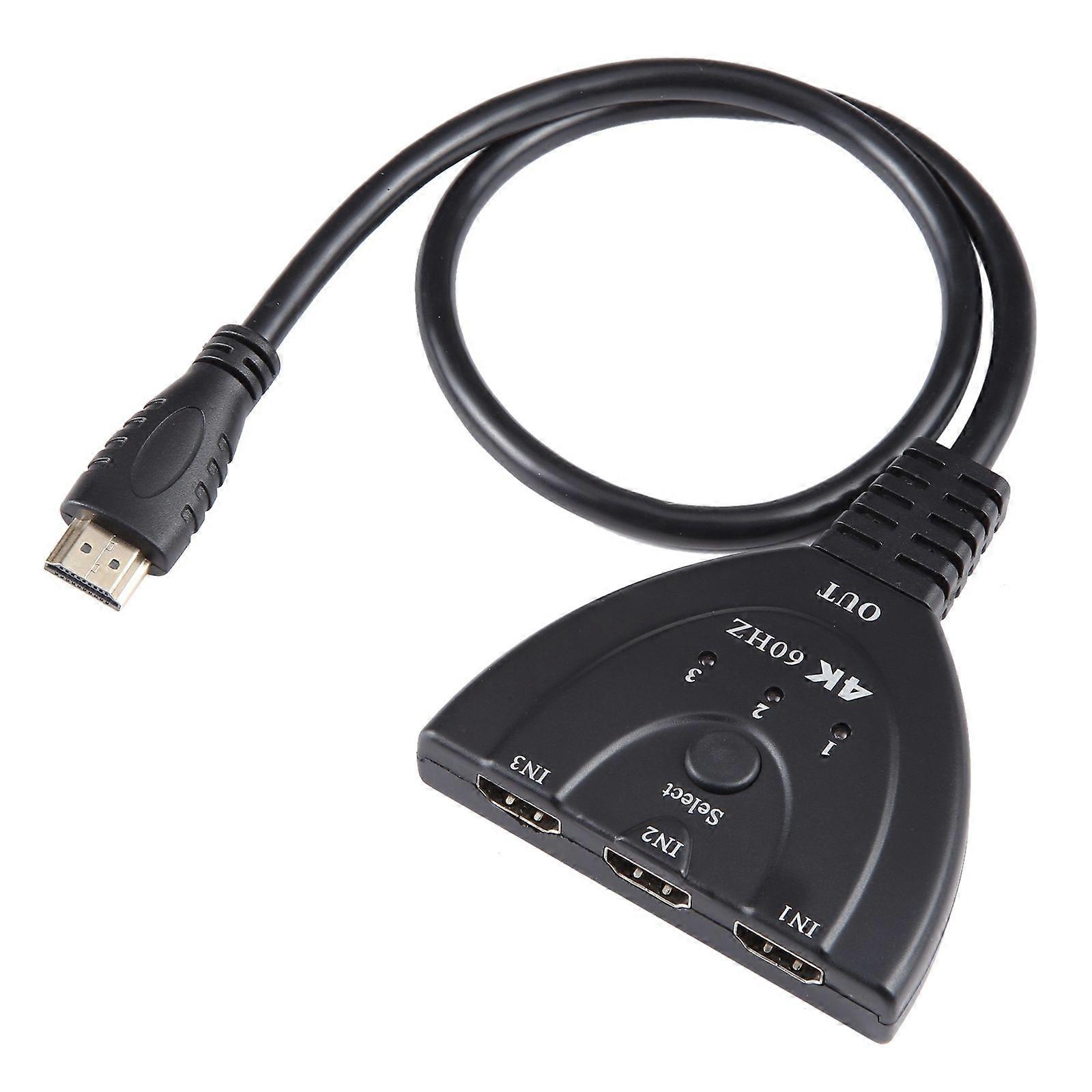 3 x 1 4K 60Hz HDMI Switcher