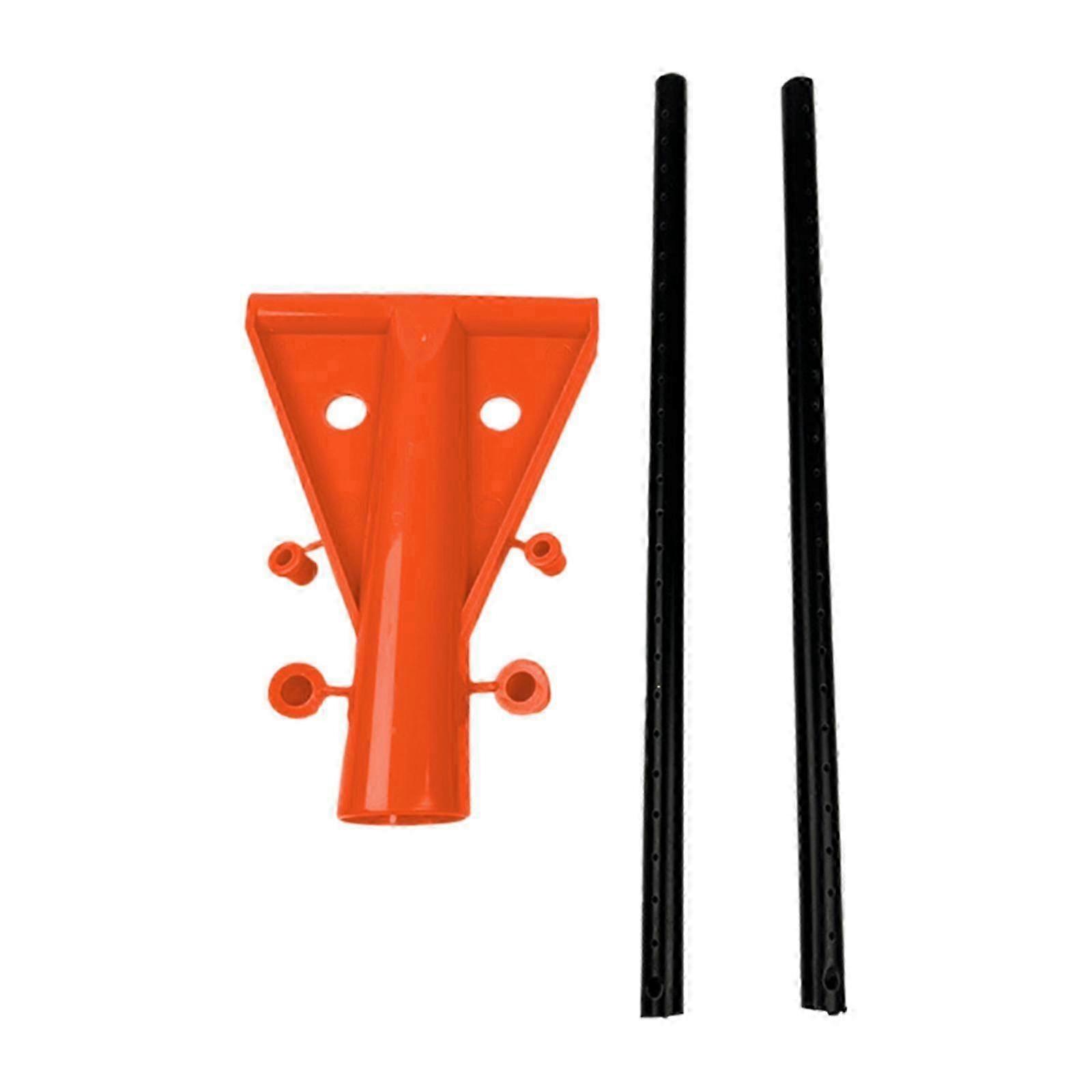 Watering Can Sprinkler Attachment Hole For Garden Patio 30x11cmOrange