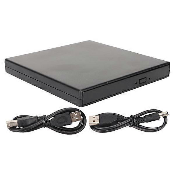 External DVD Player Portable Low Noise External Mobile USB2.0 External Optical Drive CD Player for Laptop Notebook