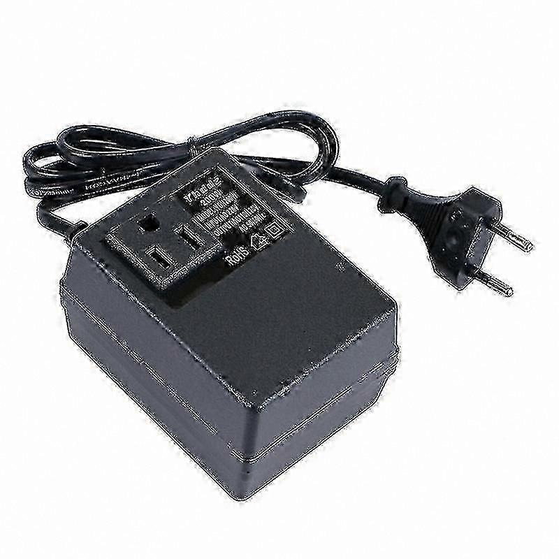 200W Power Transformer for 220V to 110V & 110V to 220V Conversion with US/EU Plug Adapter