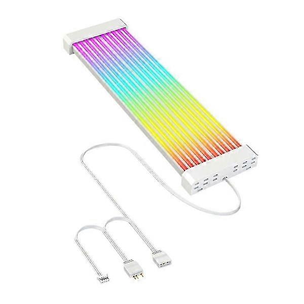 5V 3-pin ARGB Aura Sync Neon Bendable Chassis Streamer Lamp Strip PC Case Decor