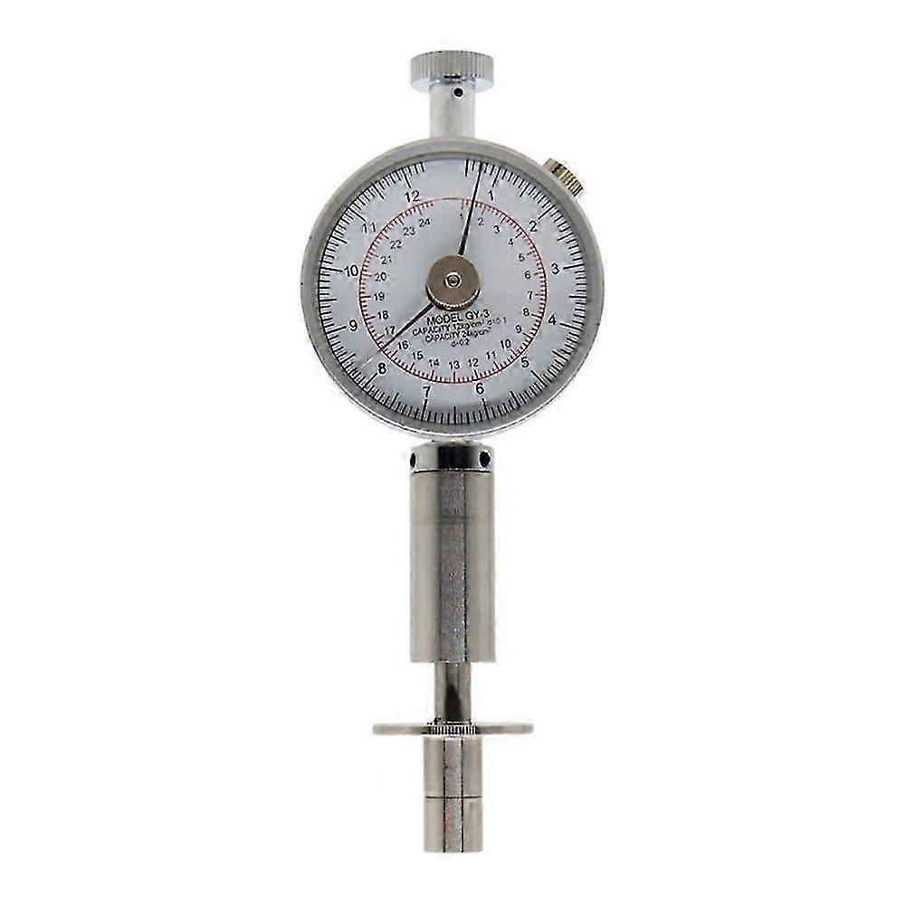 Tragbarer Zeiger Fruchthärteprüfer -3 Fruchtpenetrometer für Birnen, Trauben, Orangen, Fruchtsklerom