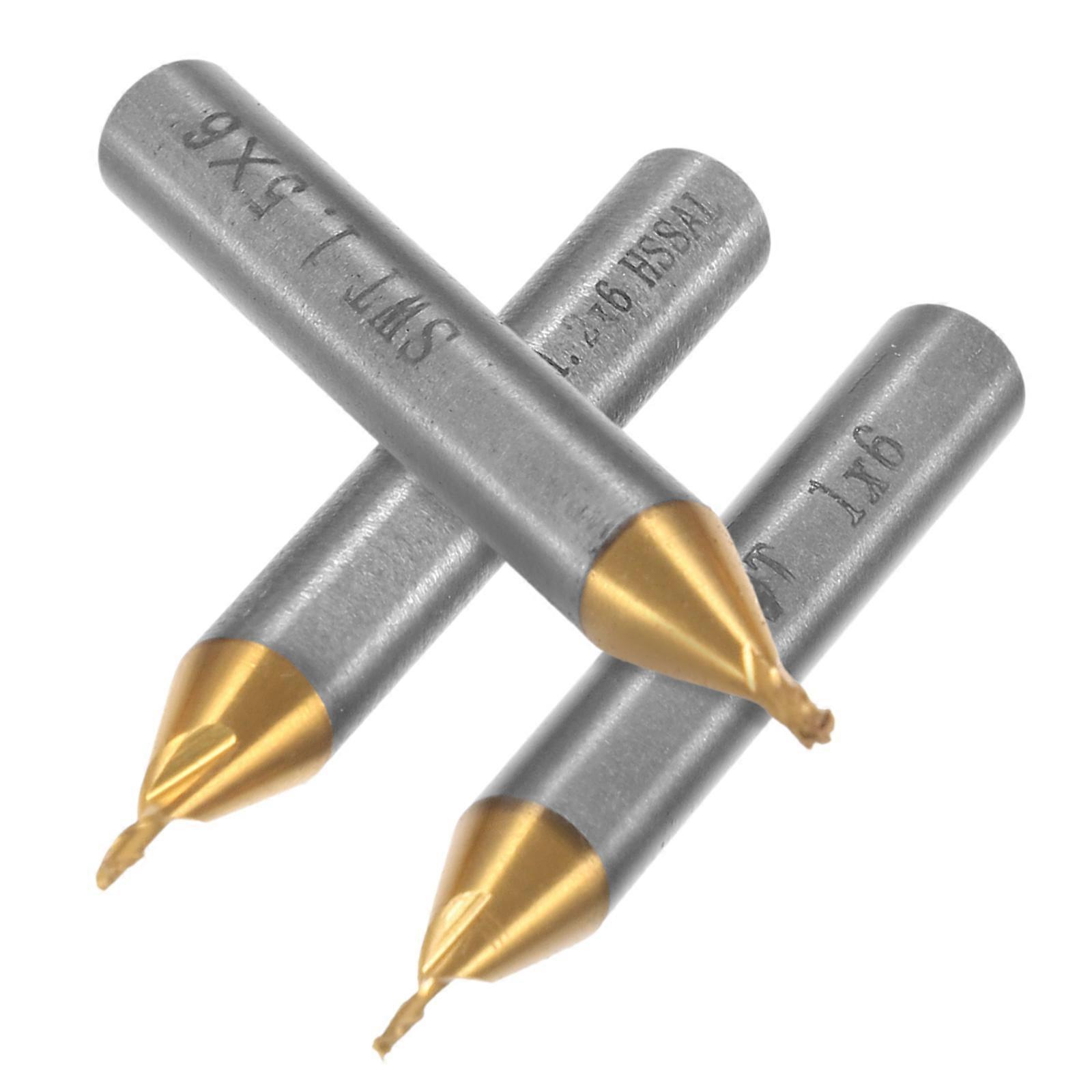 Milling Engraving Tool 3Pcs Steel Key Machine Bit For Users Of Key Machines 1.77X0.20X0.20In