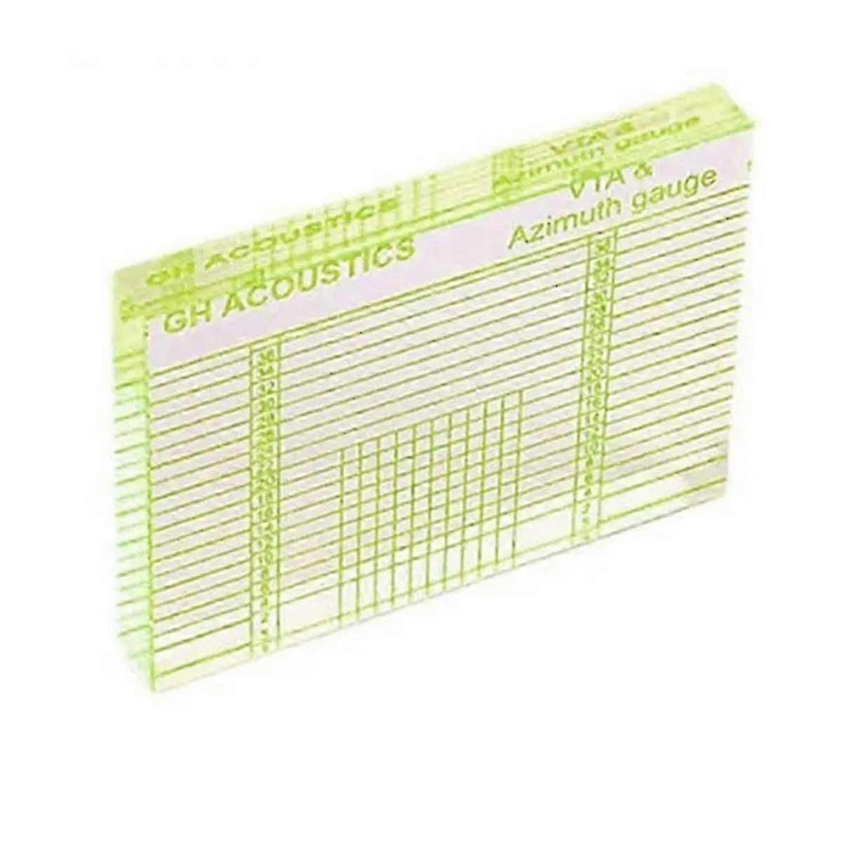 VTA Balance and Azimuth Adjustment Ruler Vinyl Record Player Measuring Phono Tonearm VTA/ Azimuth Ruler