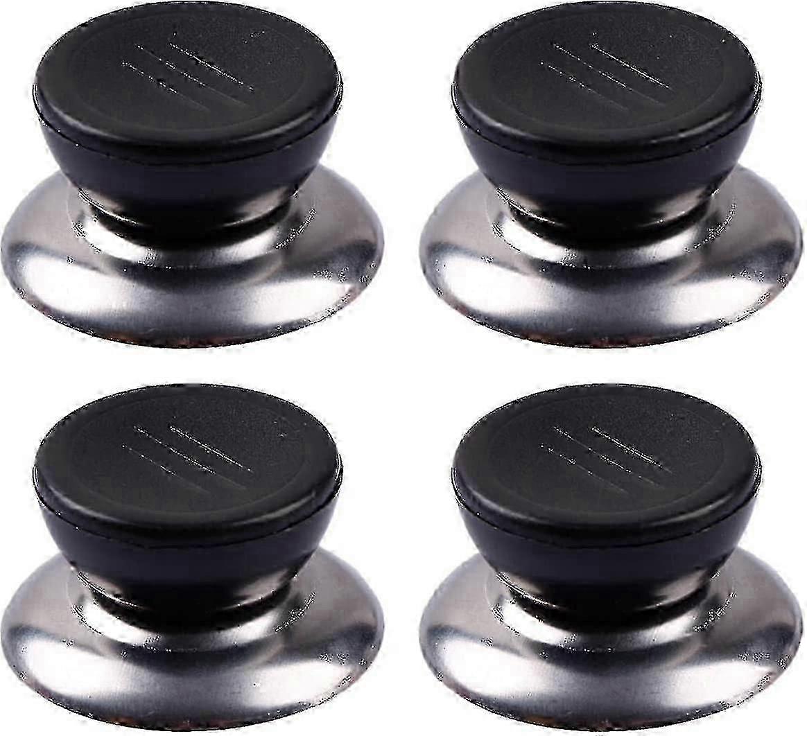 Universal lid handle for saucepan with secure grip