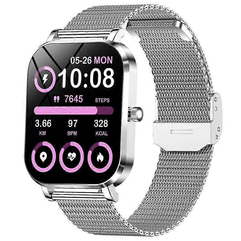 Smartwatch MK90 1.75 Inch Bluetooth Calling(Silver)