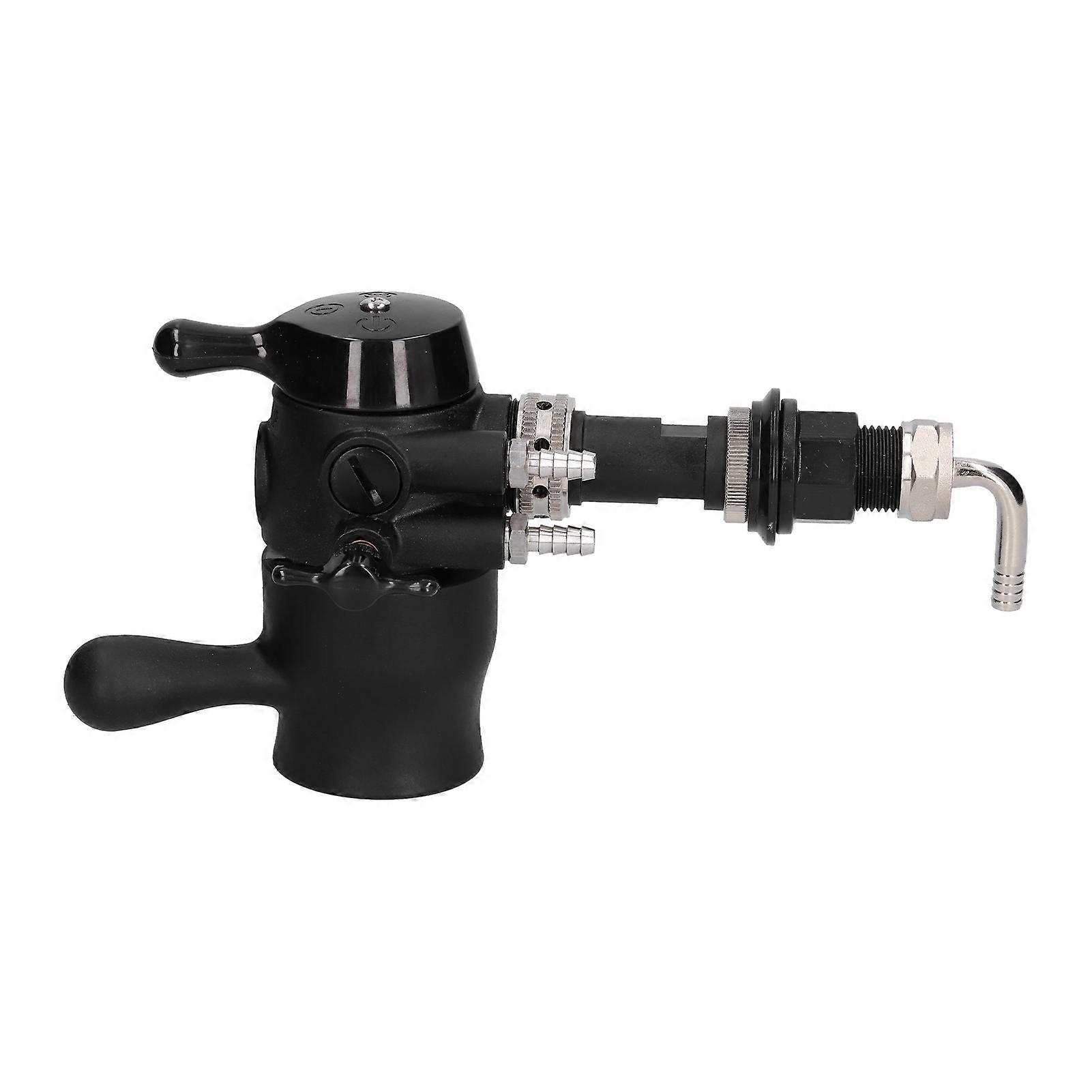 Craft Beer Defoaming Tap Set, ABS, 11.5cm, 2 Threads Faucet