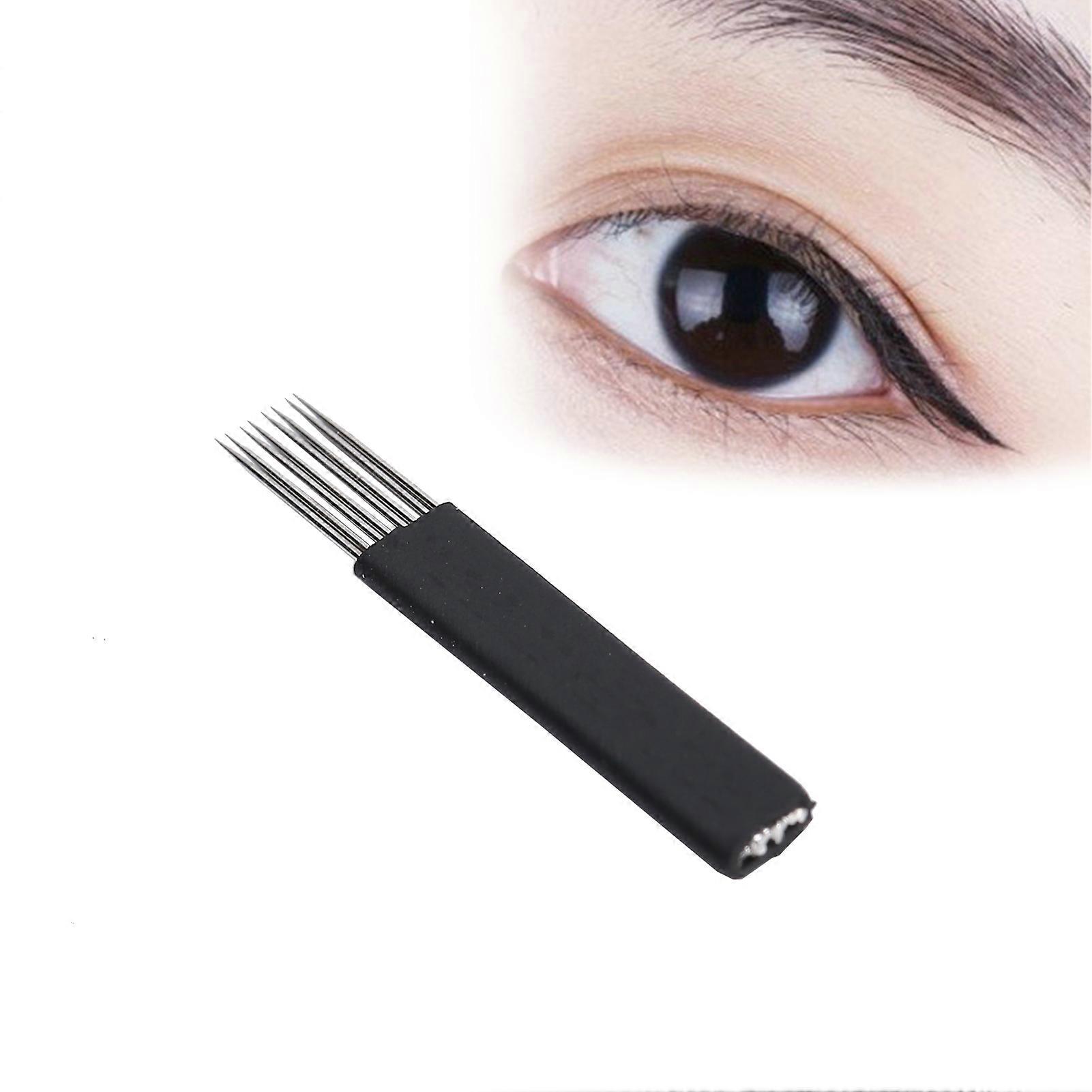 50pcs Microblading Needles 0.35mm Stainless Steel 4 Rows 3R