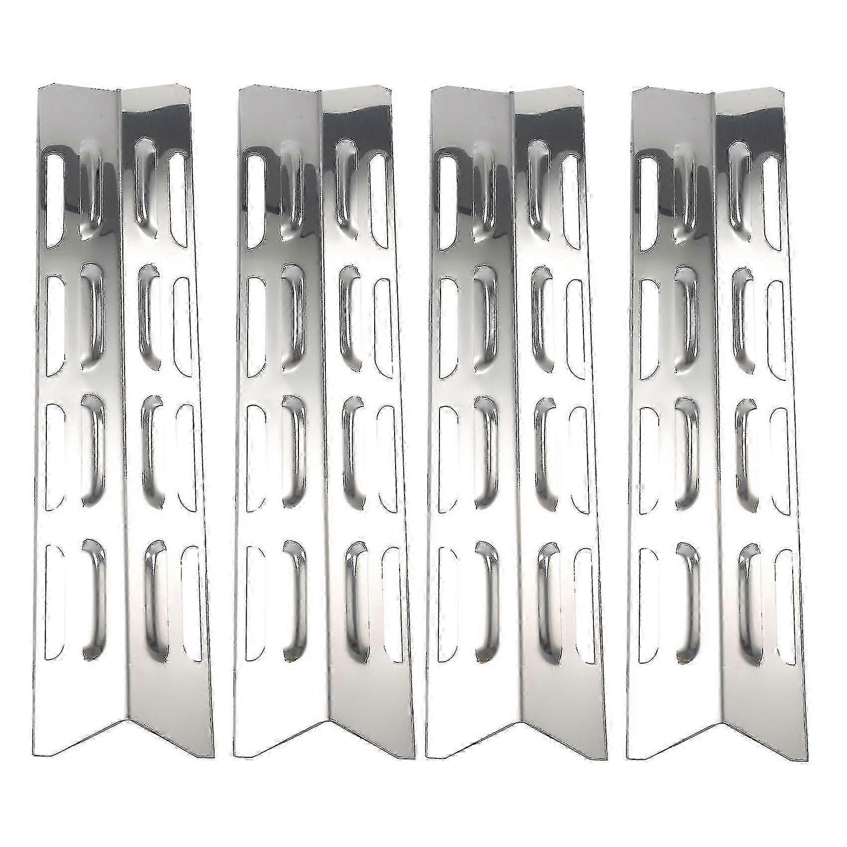 4 plaques de diffusion de chaleur en acier inoxydable pour pièces de rechange de gril à gaz