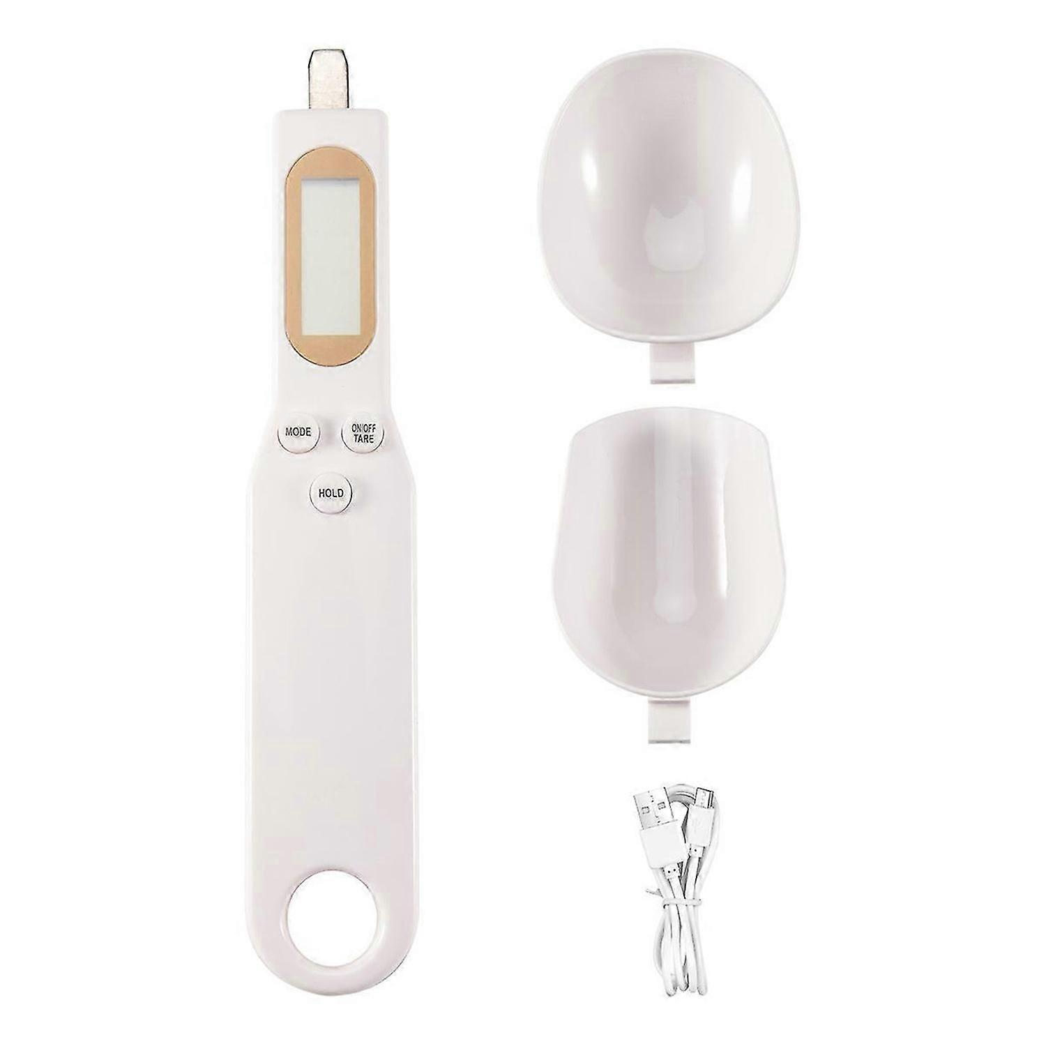 USB Charging Measuring Spoon Weighing for Powder Flour Kitchen Tool
