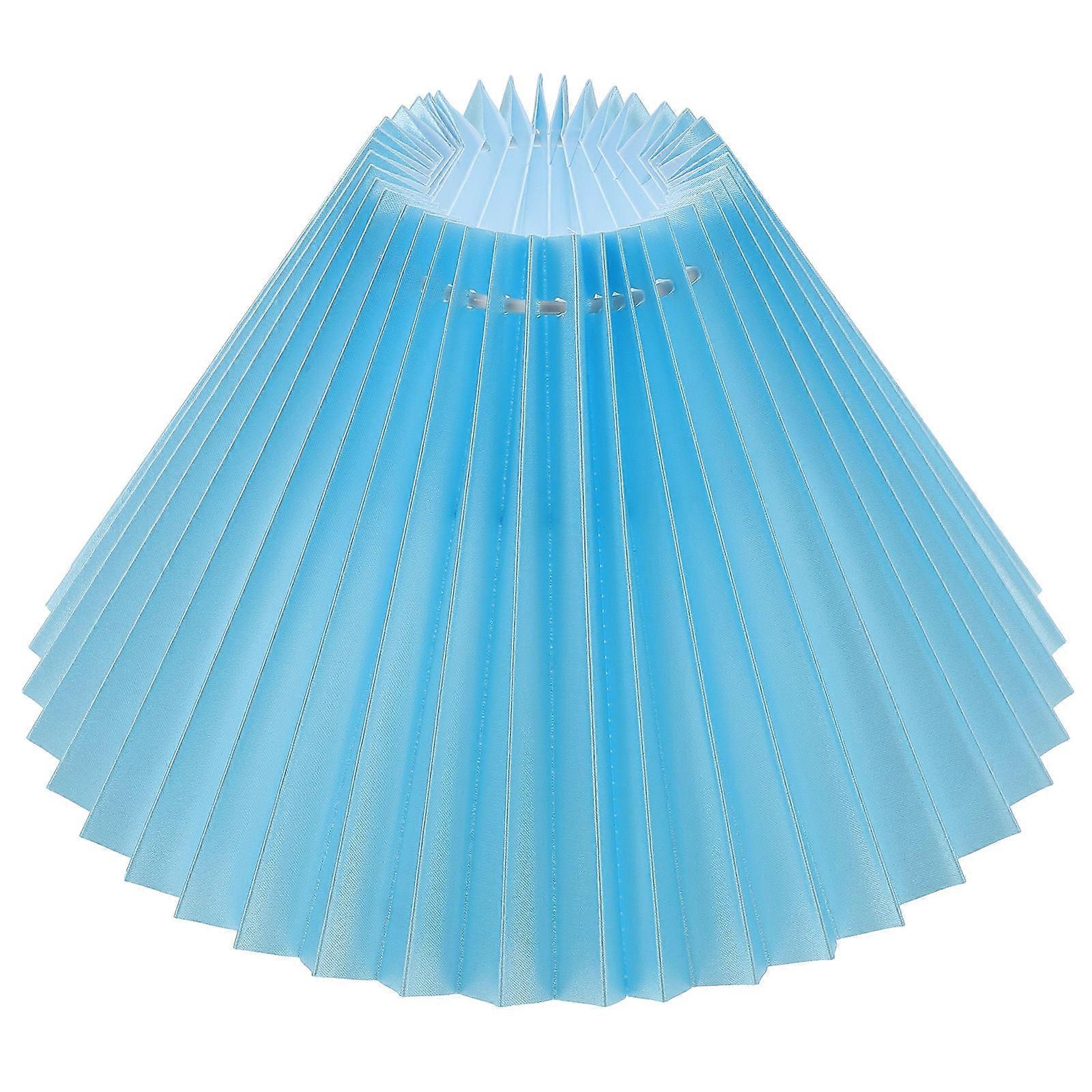 Decorative Pleated Lampshade Table Light Cover for Living Room 2Pcs