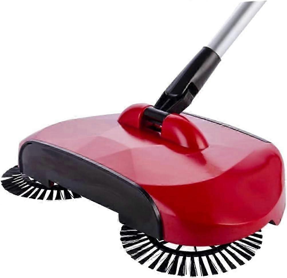 Hand Push Sweeper Hand Push Sweeper Floor Sweeper Sweeper Broom Carpet Red