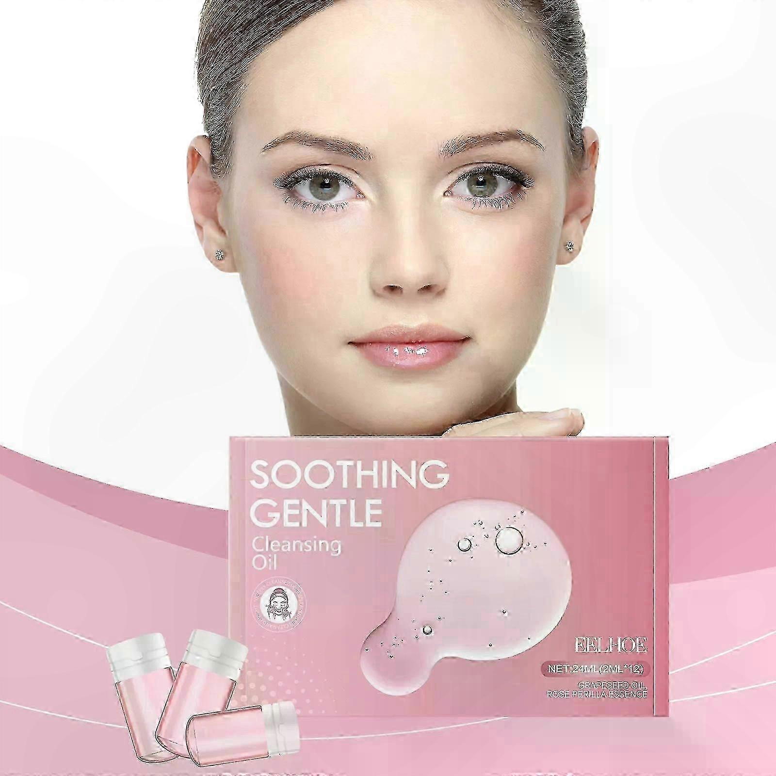 Moisturizing Face Cleanser for All Skin Types, Gently Removes Makeup and Dirt, Calming and Revitalizing Blend