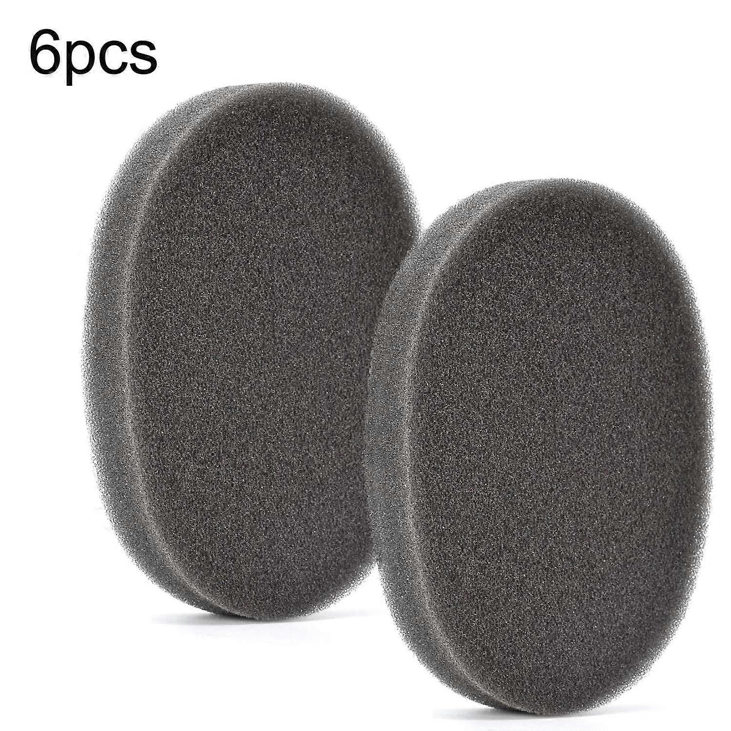 6pcs /Pack Ear Cushions For 3M Headphones Solid Type
