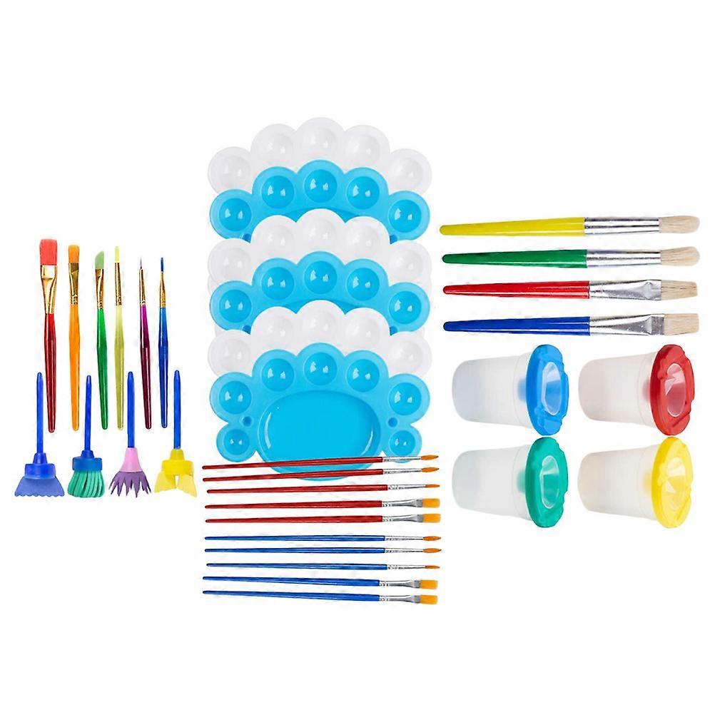 Doodling Painting Tools Kit for Painting Use 1Set Children Brushes