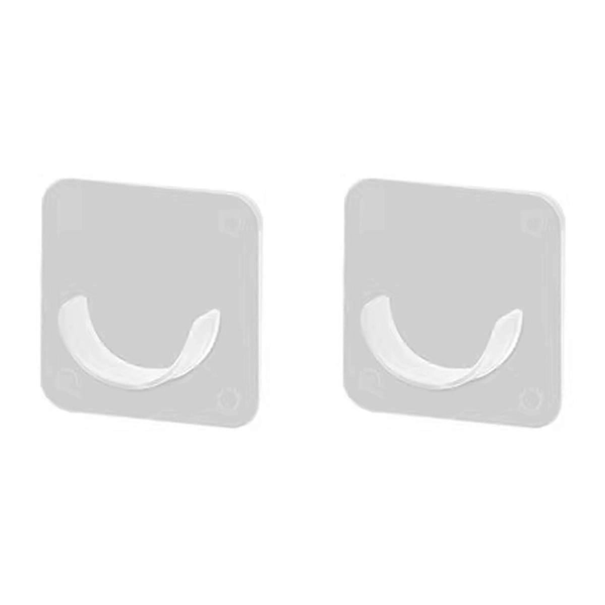 Nail-Free Pole Bracket Shower Retainers Mounts Racks Home Transparent