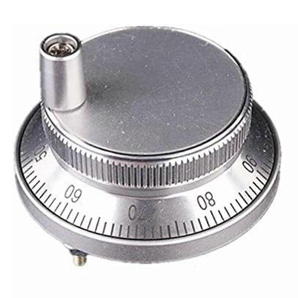 100Ppr Volantino elettronico a 4 terminali Encoder a impulsi manuale 5V-24V Sistema CNC Tornio a impulsi manuali Manovella