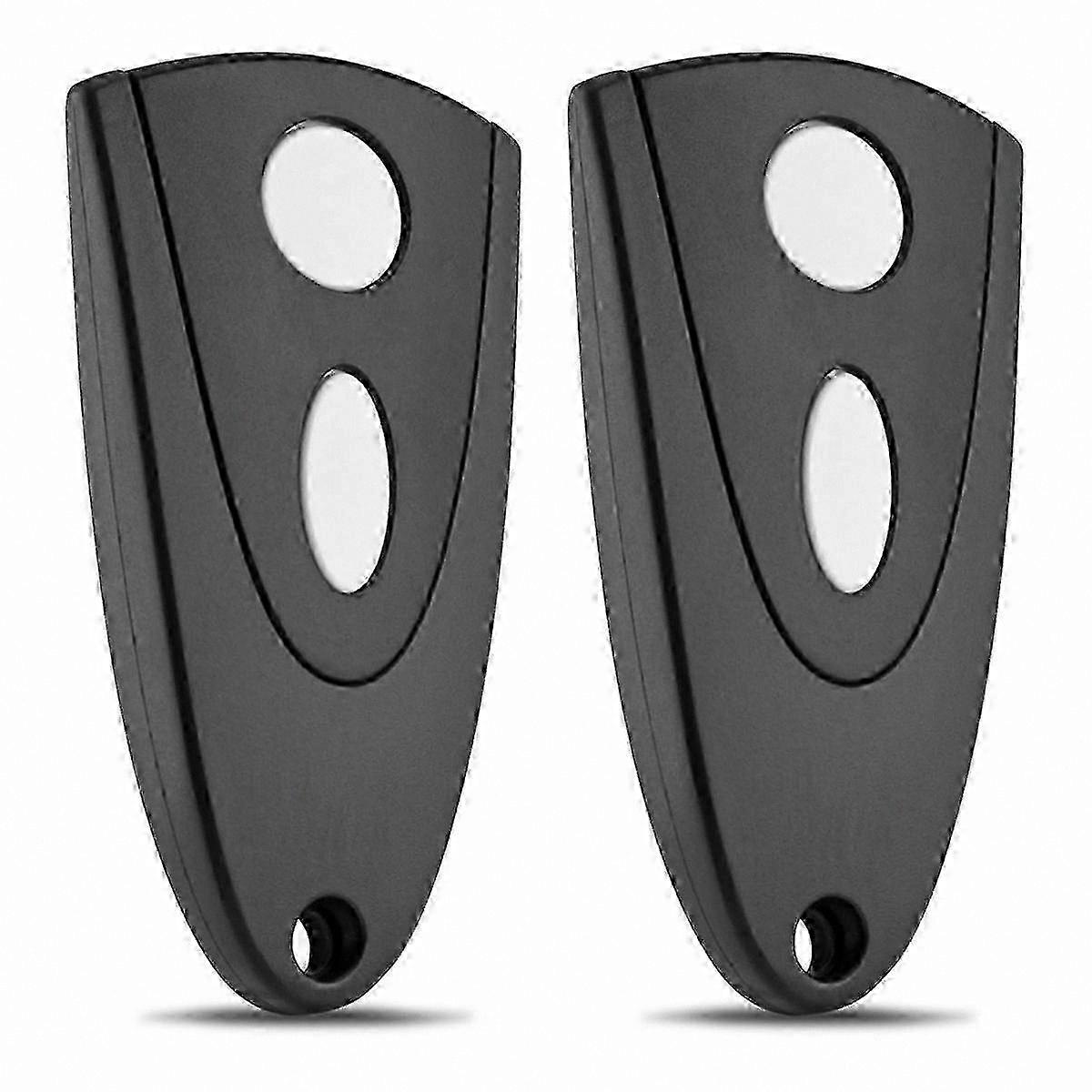 433MHz Garage Door Remote Control, 2-Pack Wireless Opener for Automatic Gates